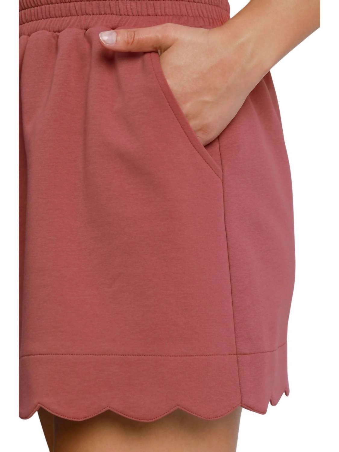 Night Out Skirt In Rosewood