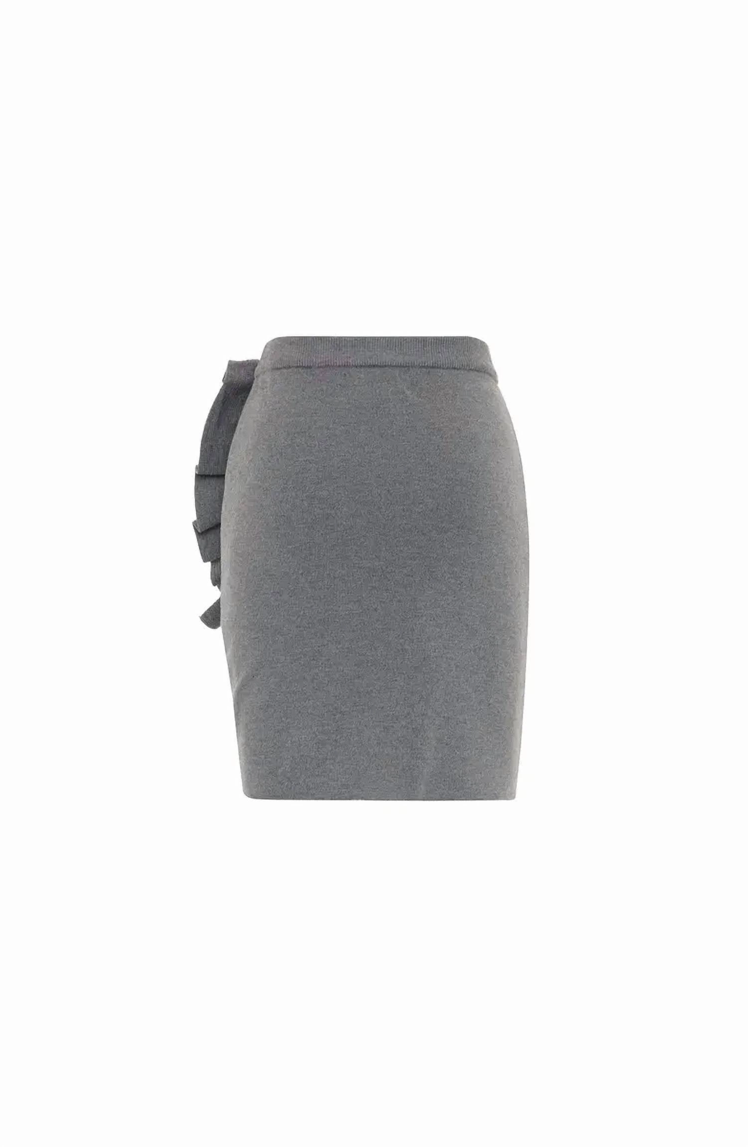 Nomia Skirt In Heather Grey