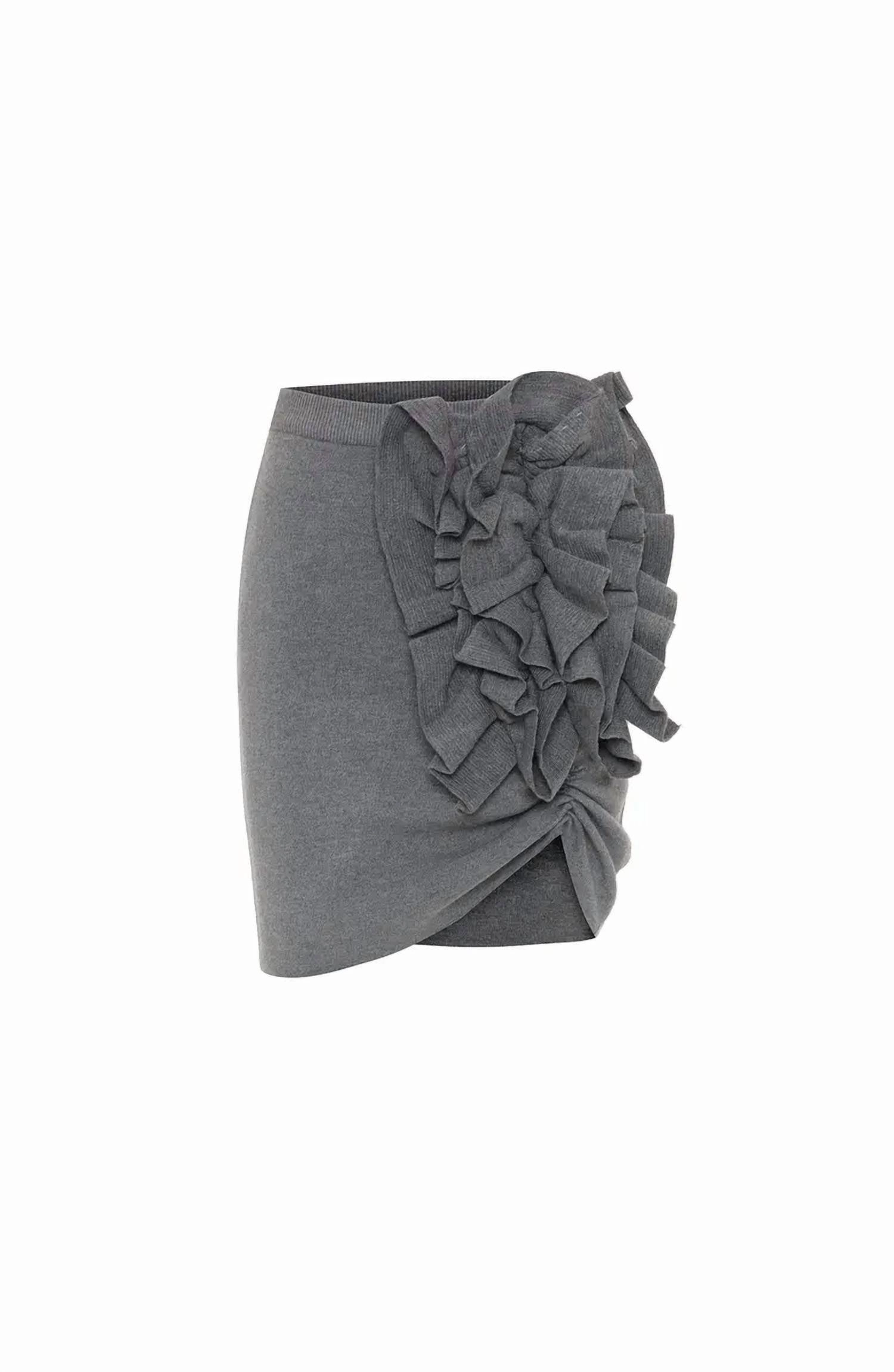 Nomia Skirt In Heather Grey