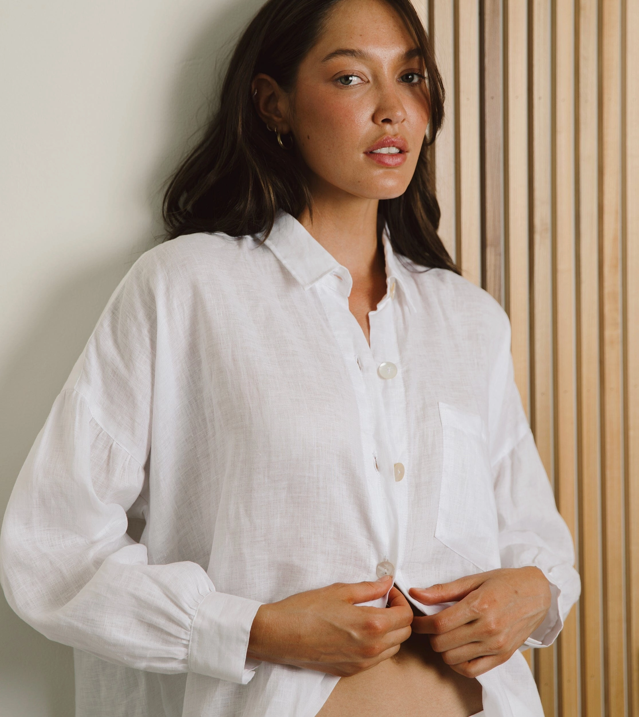 Nusa Button Up | Ivory