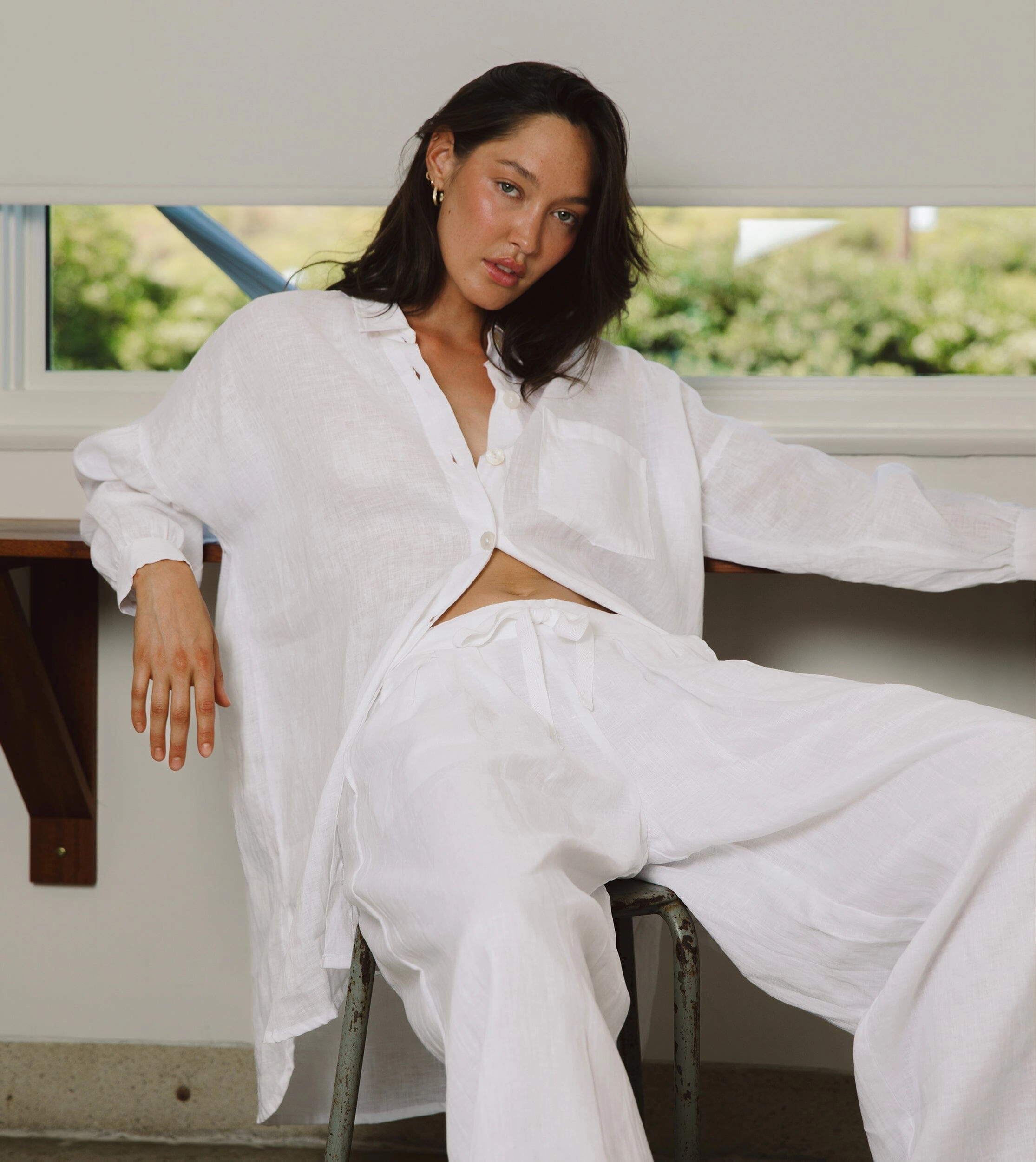 Nusa Button Up | Ivory