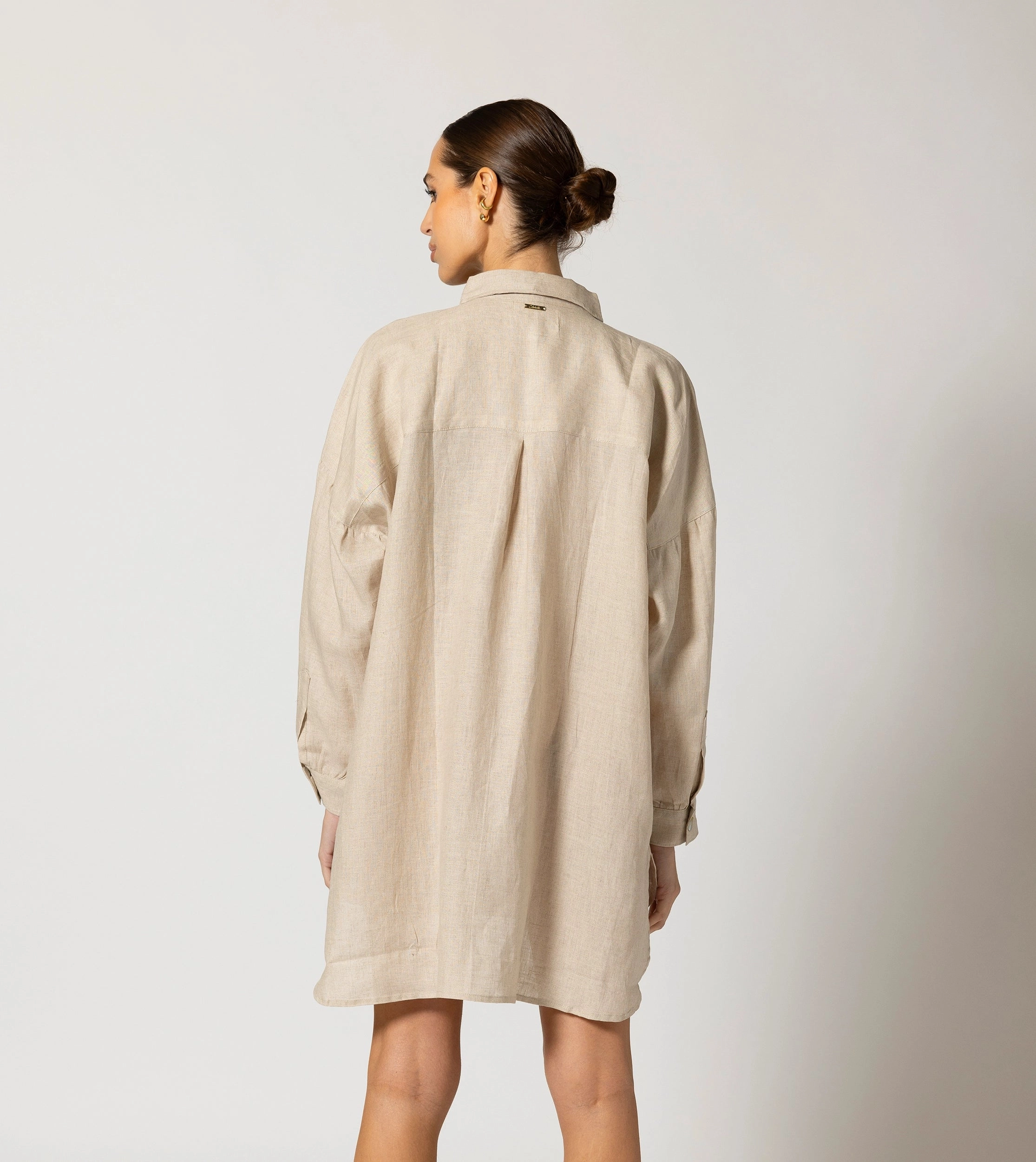 Nusa Button Up | Oatmeal