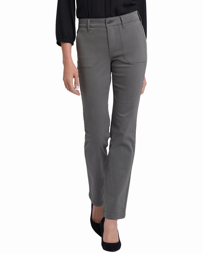 NYDJ Marilyn Vine Leaf Straight Leg Jean