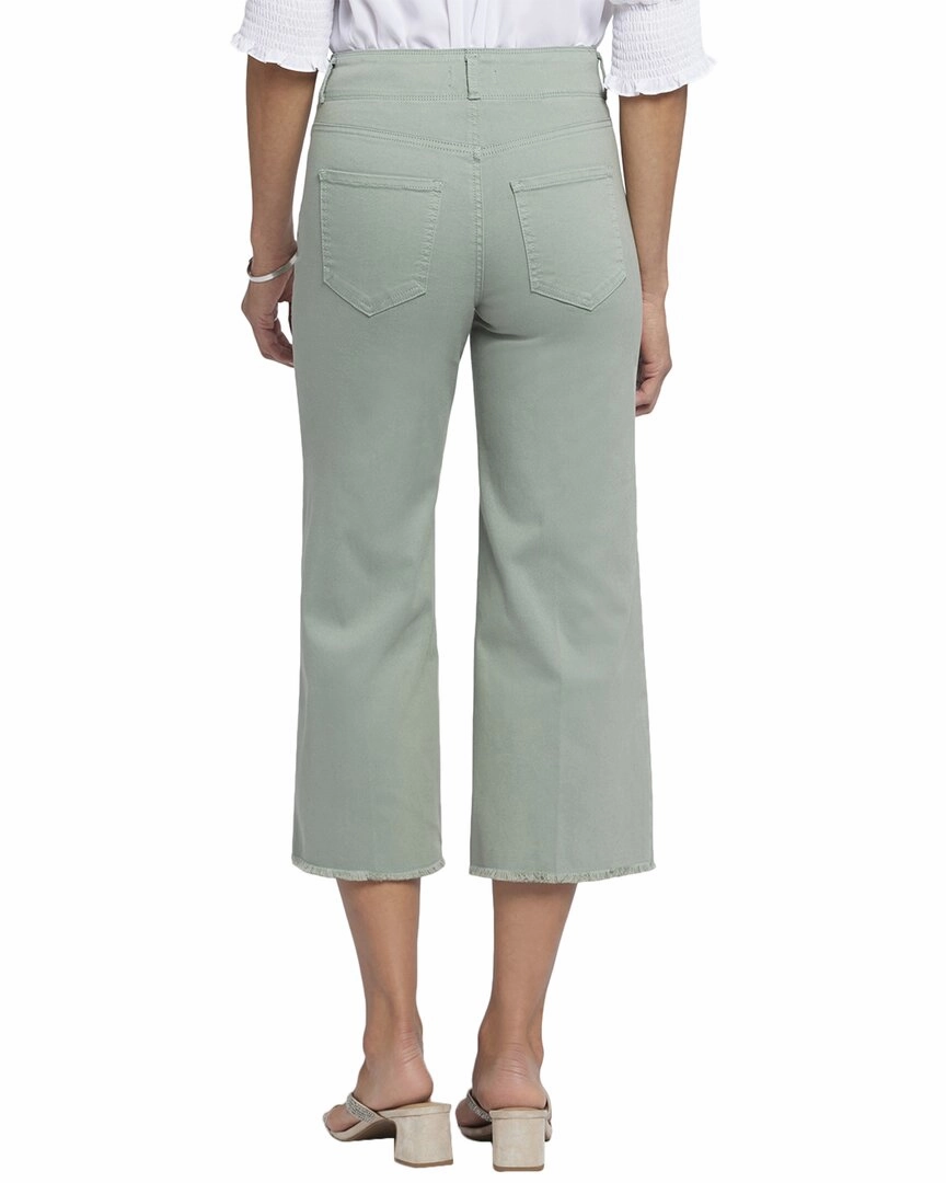 NYDJ Petite Brigitte Lily Pad High-Rise Wide Leg Jean