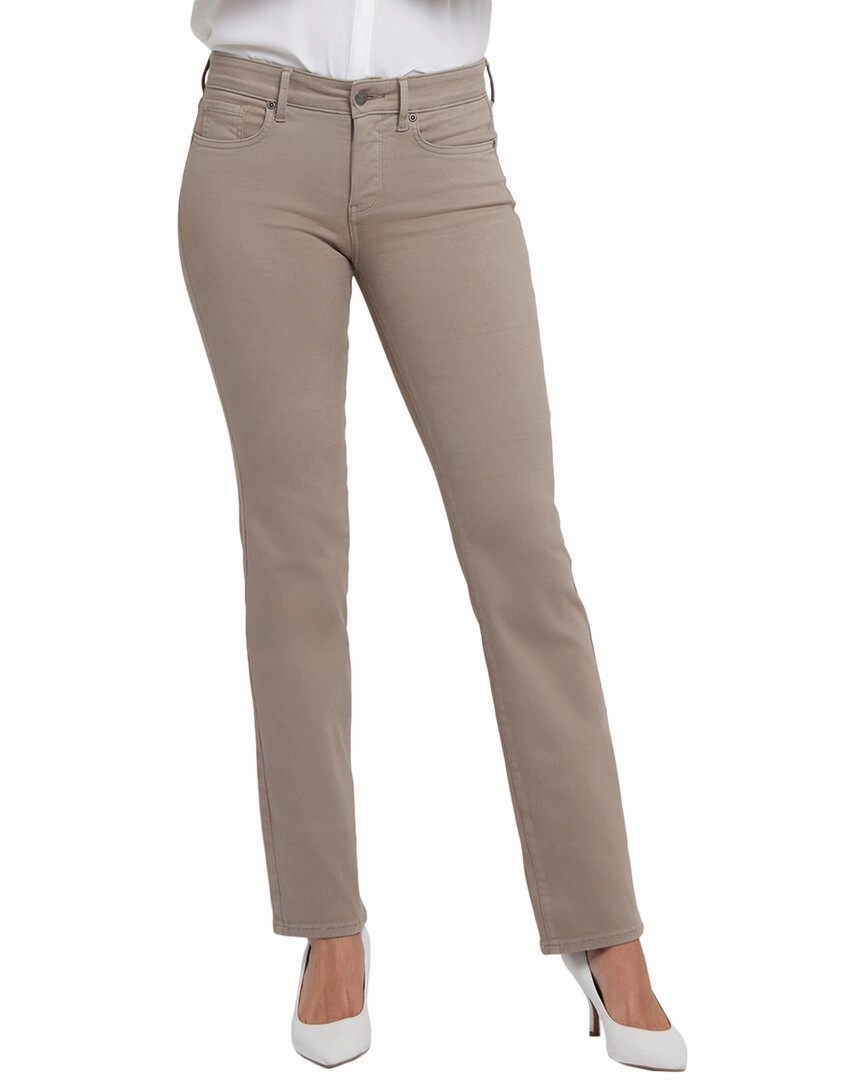 NYDJ Petite Marilyn Saddlewood Straight Leg Jean