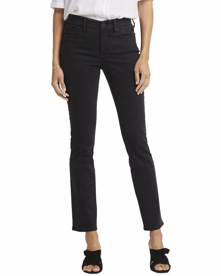 NYDJ Sheri Vintage Black Slim Jean