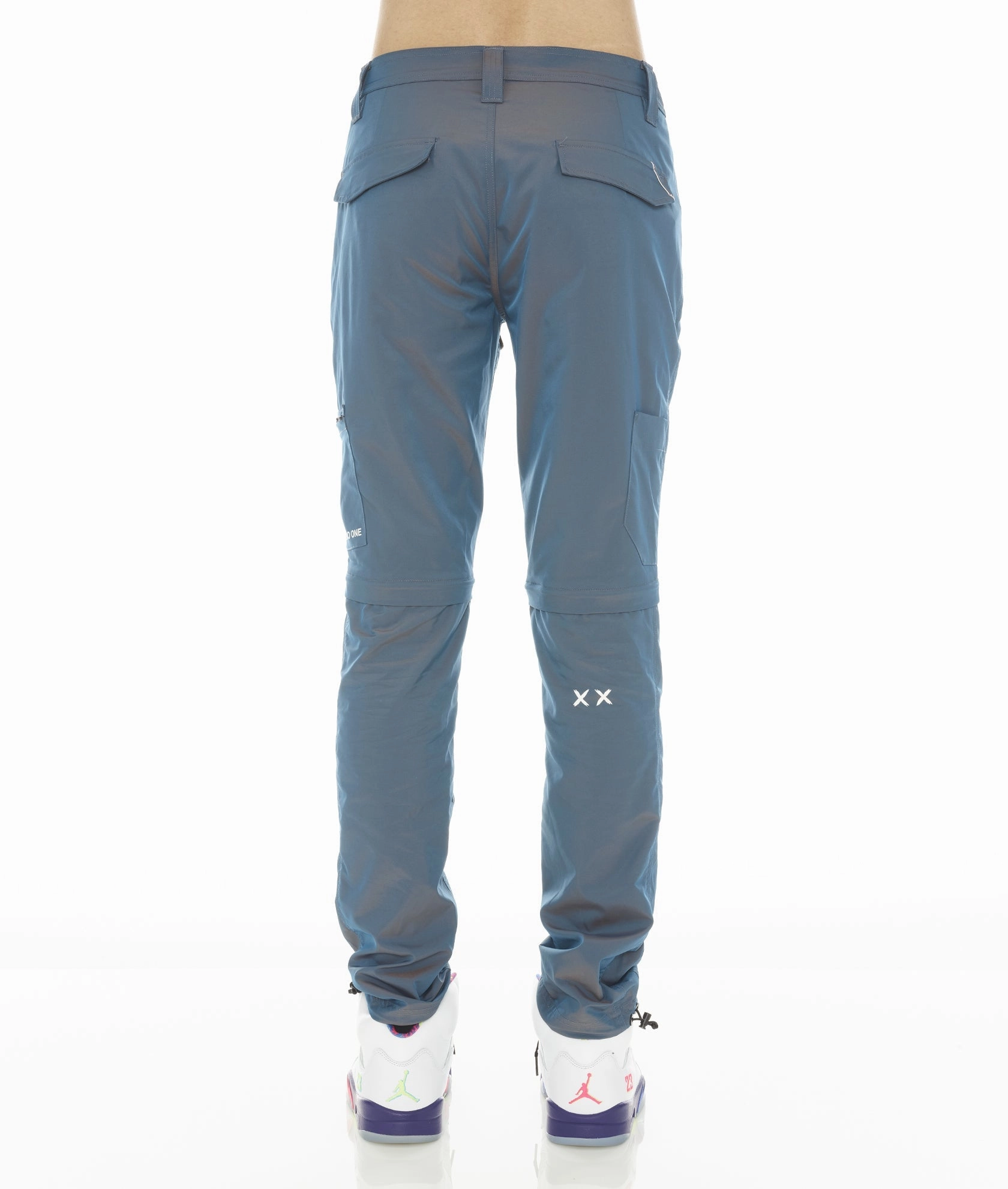 NYLON PANT IN SEAFOAM