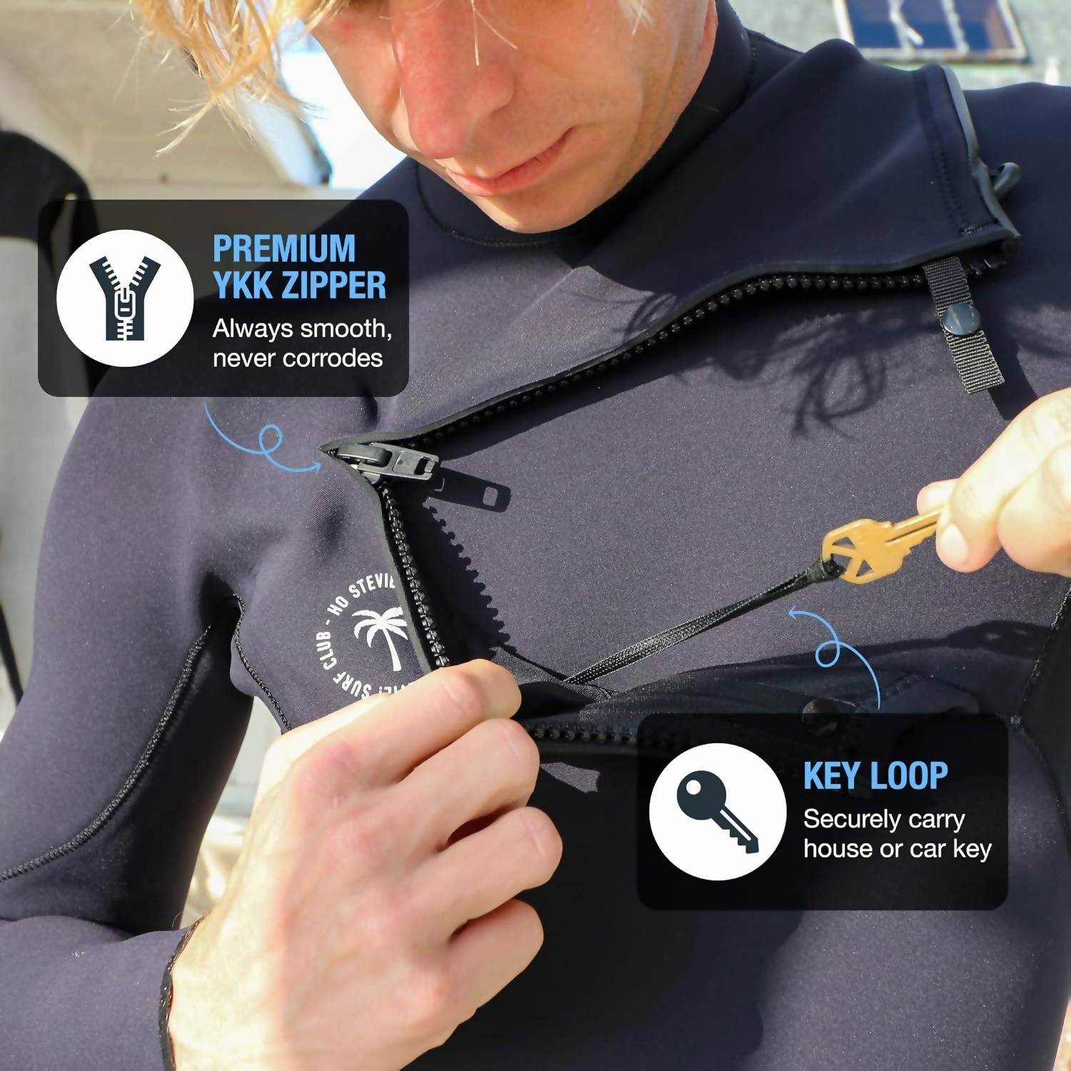 O??Neill Epic 4/3Mm Back Zip Full Wetsuit In Black