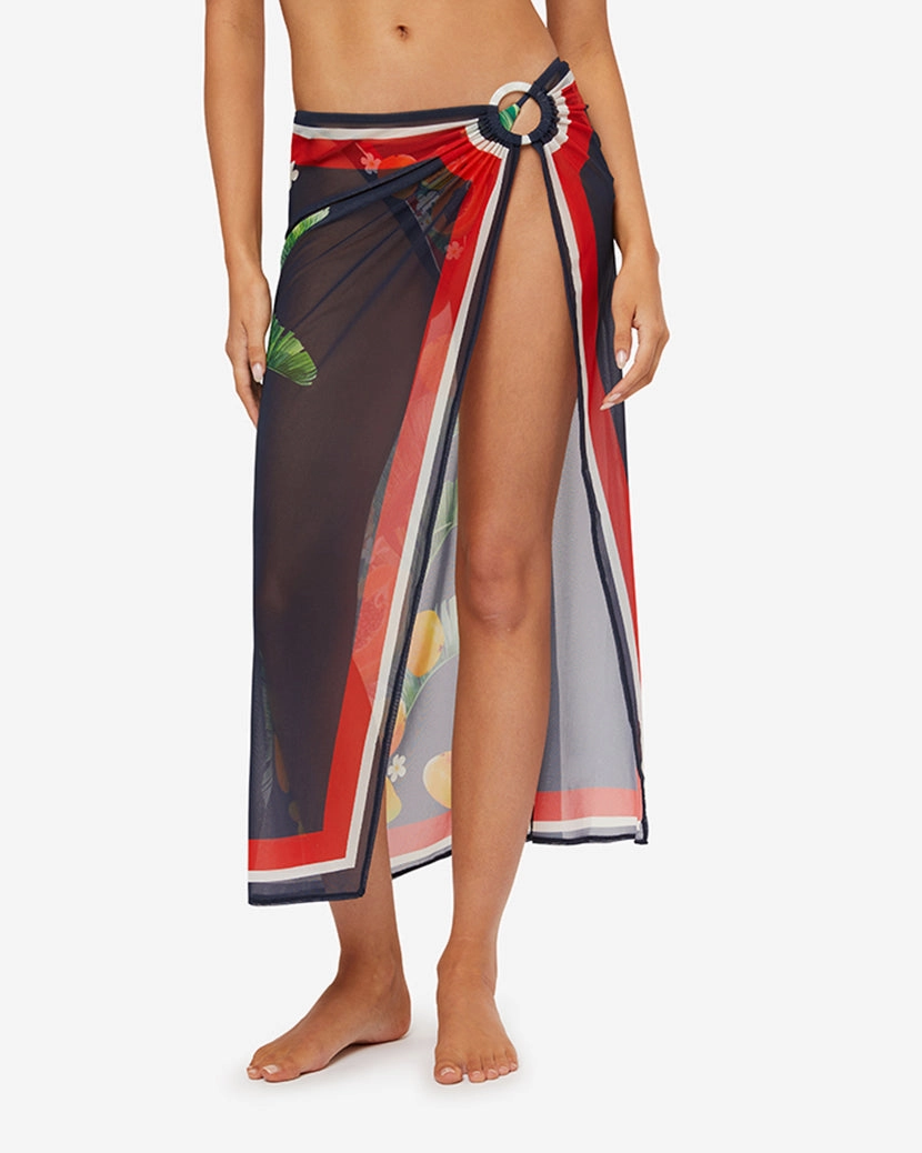 O-ring Midi Skirt