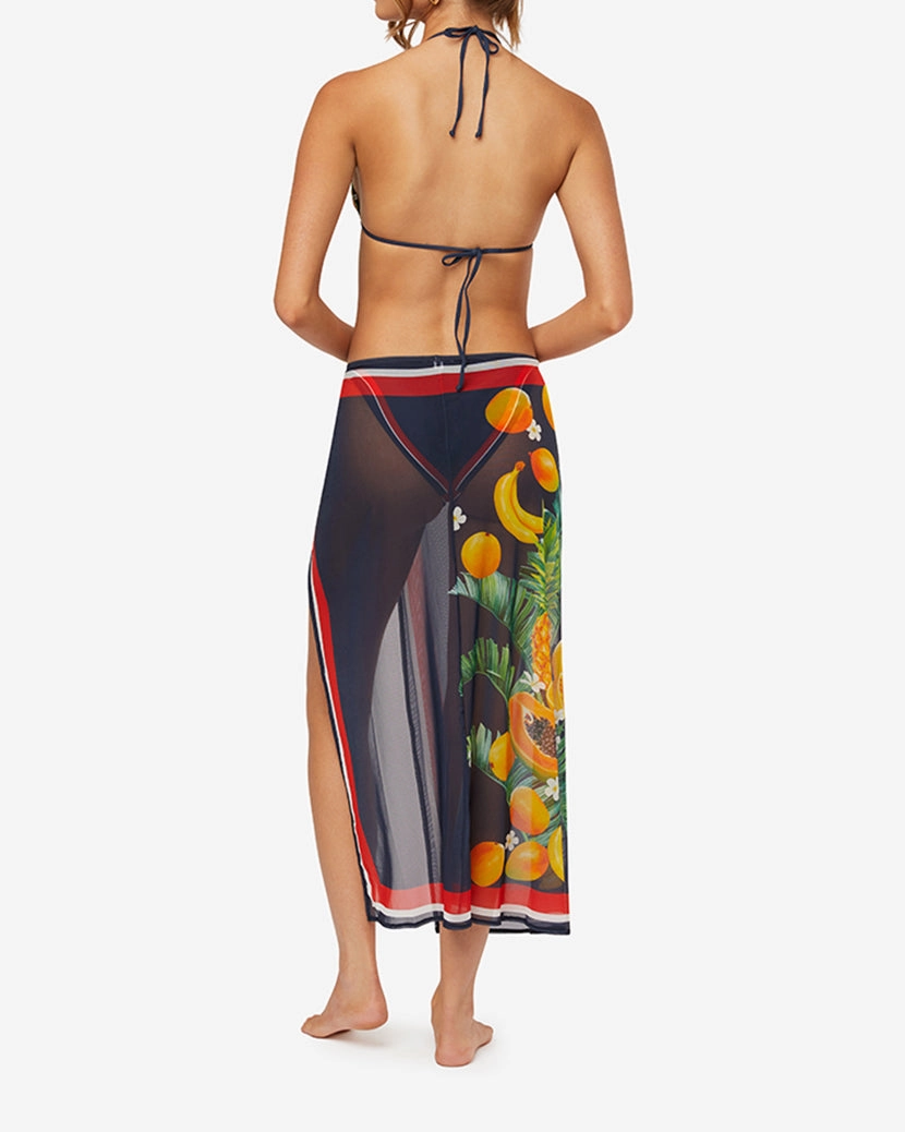 O-ring Midi Skirt
