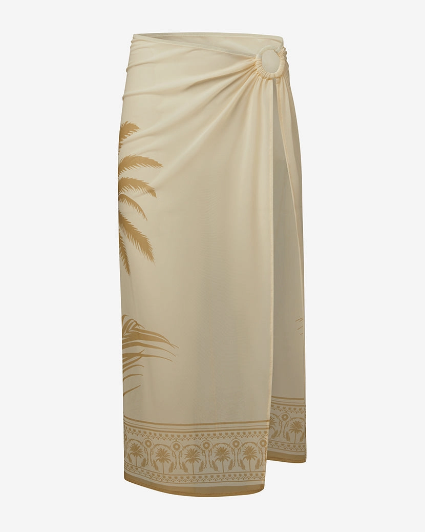 O-ring Midi Skirt