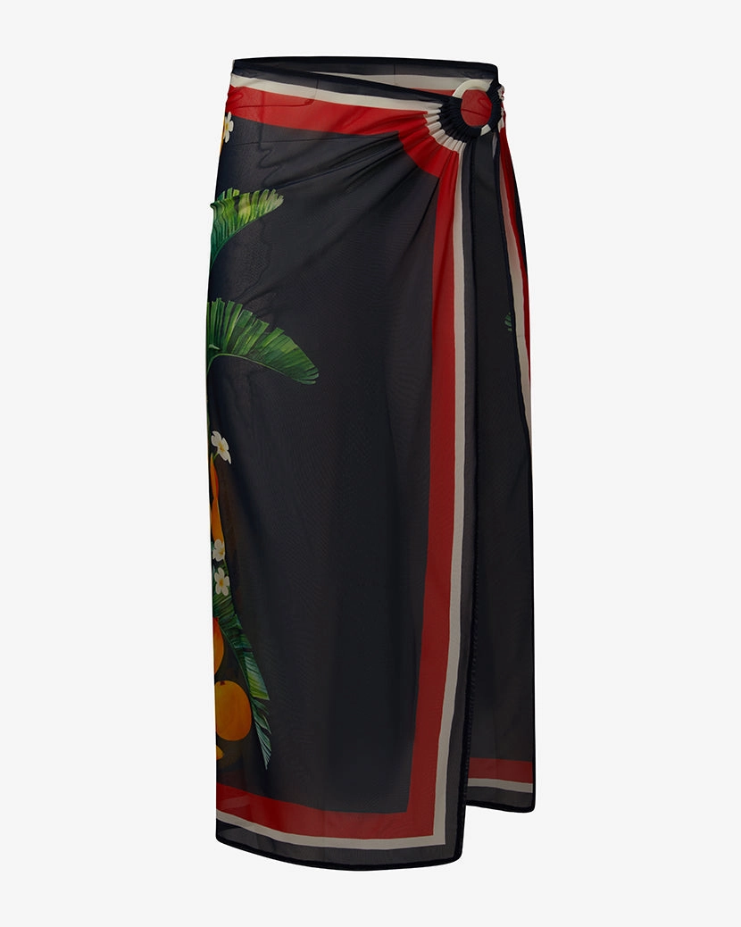 O-ring Midi Skirt