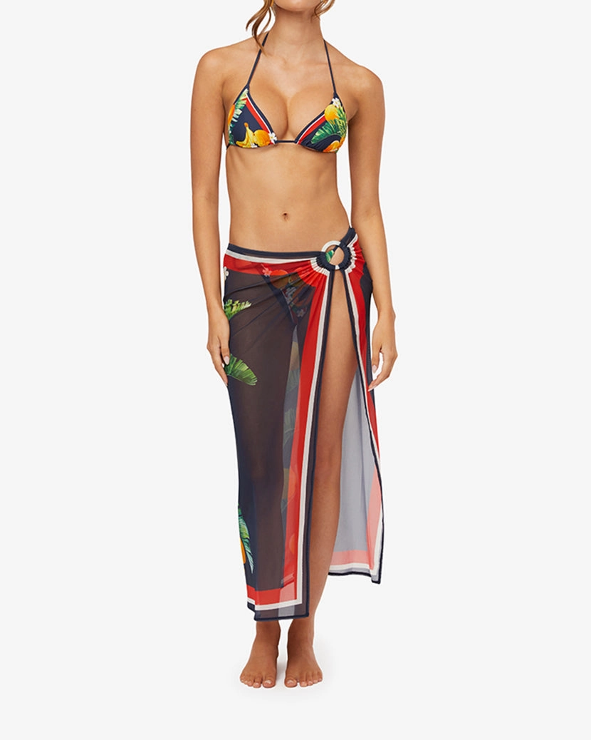 O-ring Midi Skirt