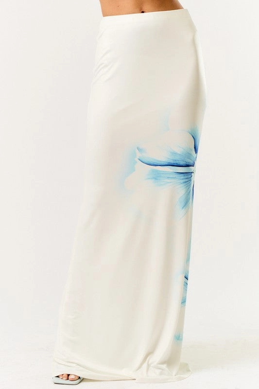 Ocean Mist Maxi Skirt