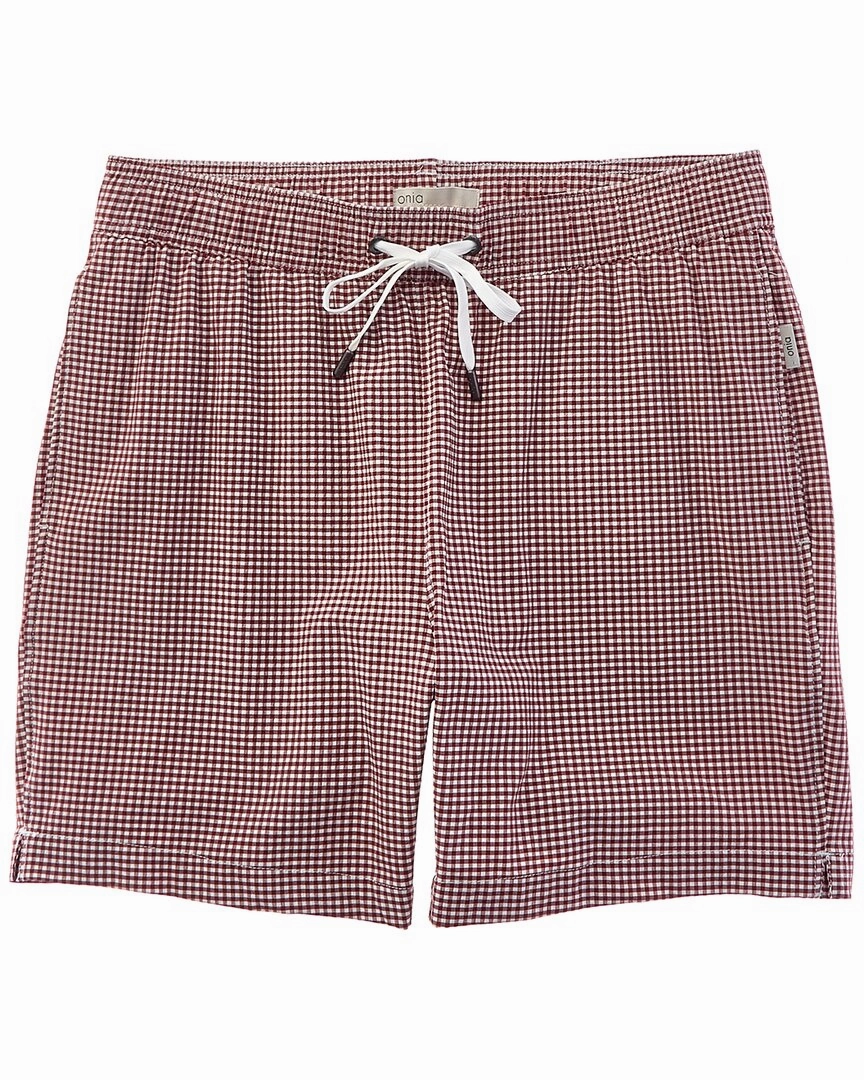 Onia Charles Seersucker Swim Trunk