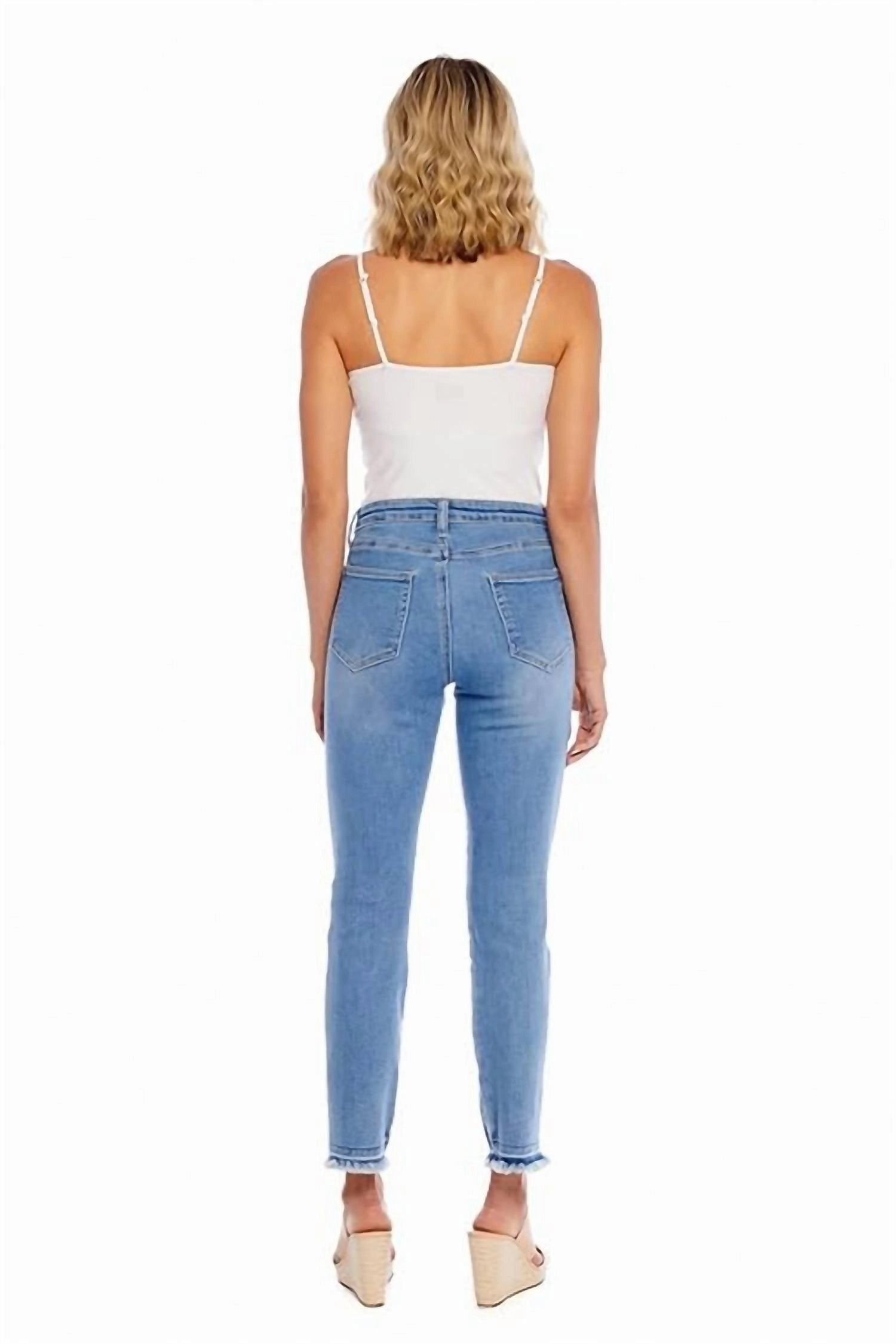 Opal Straight Leg Jeans In Blue
