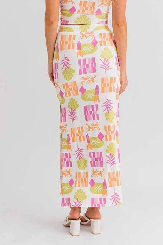 Palm Springs Party Midi Skirt - Extra Small