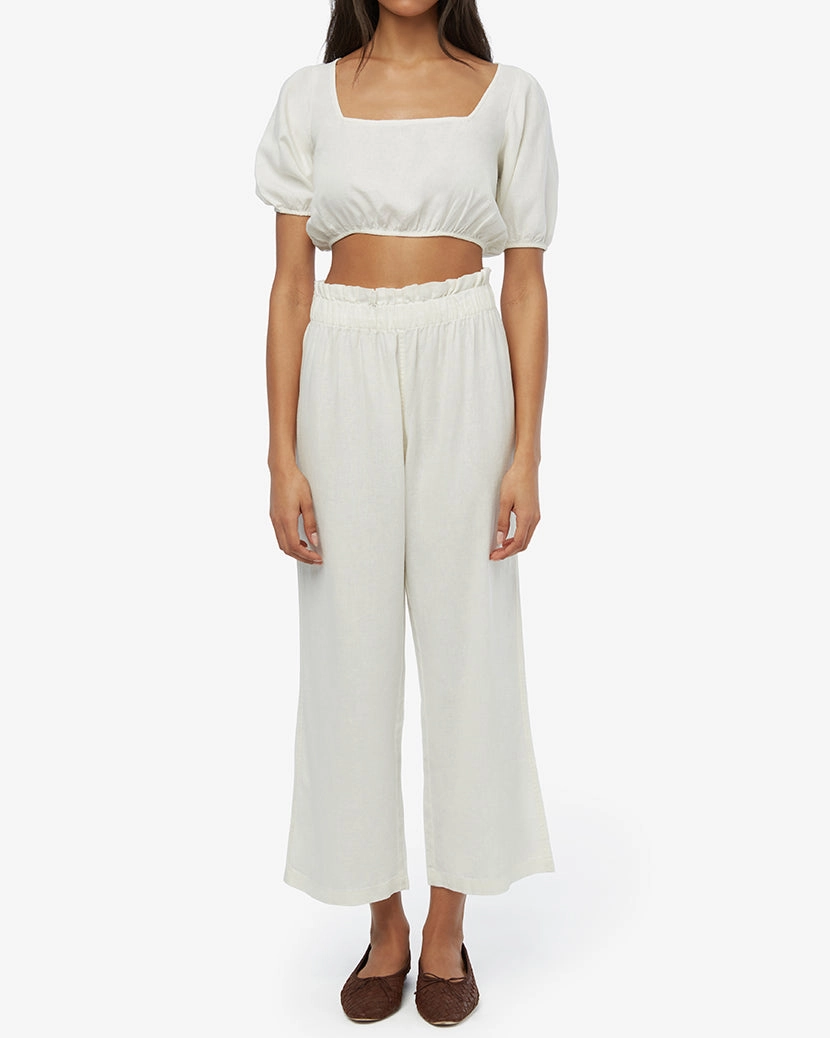 Paperbag Linen Pant