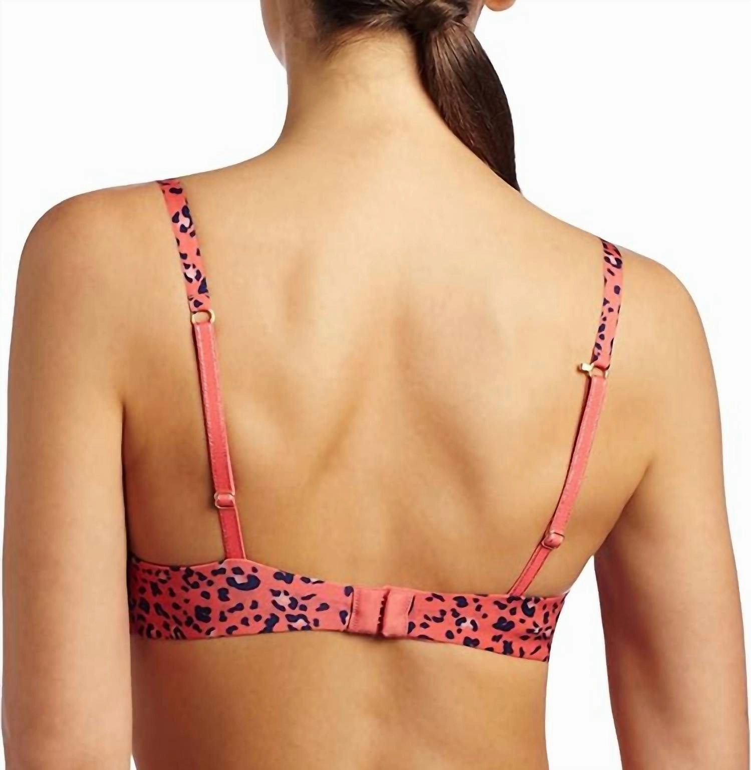 Papillon Demi Contour Bra In Tangelo Cheetah