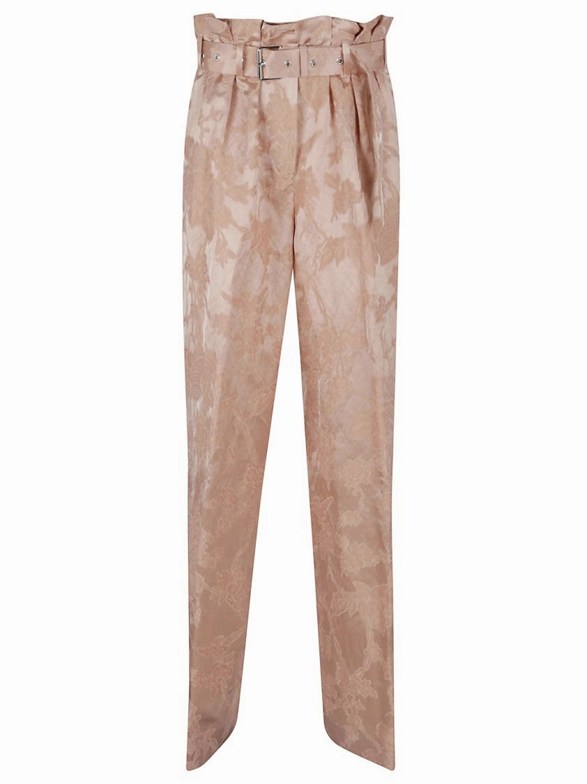 Peaches Linen Blend Trousers