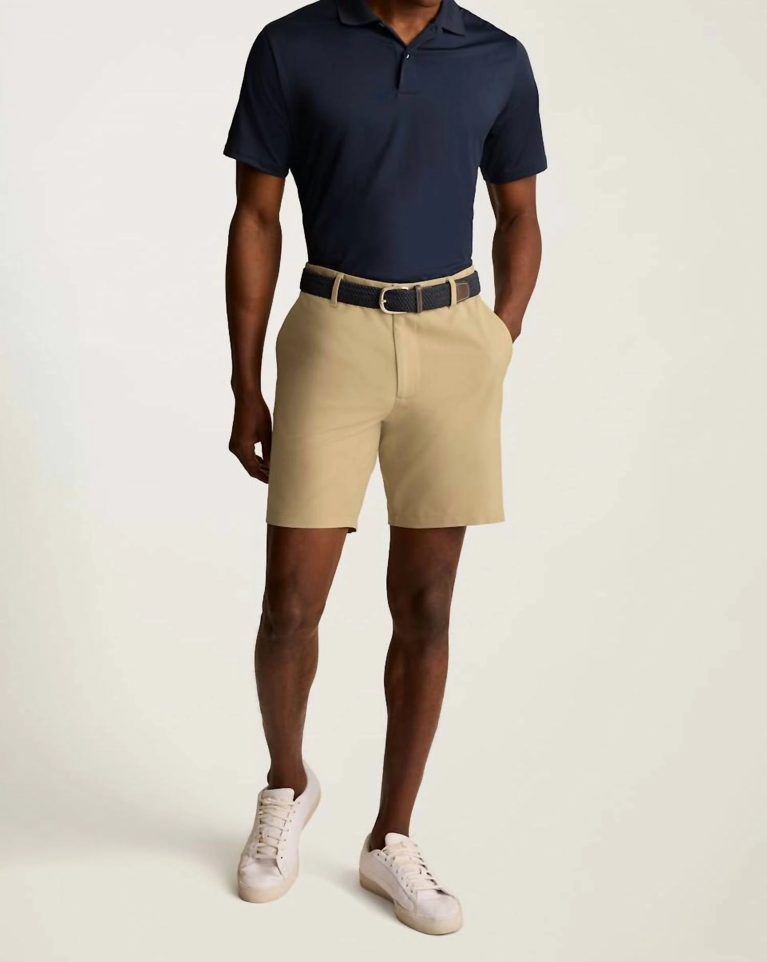 Performance Link Shorts In Oat Khaki