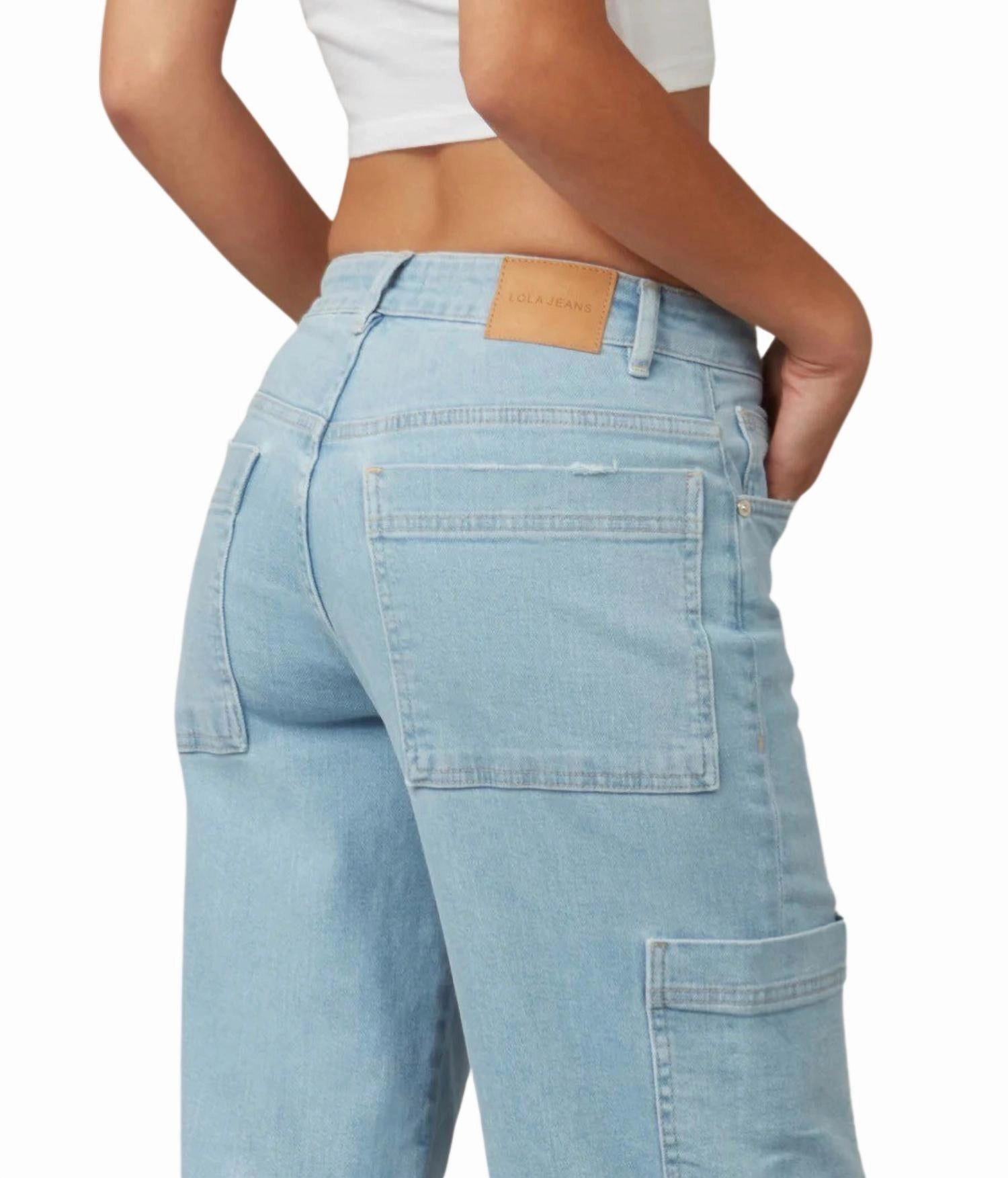 Phoenix- Cs Cargo Jeans In Sky Blue
