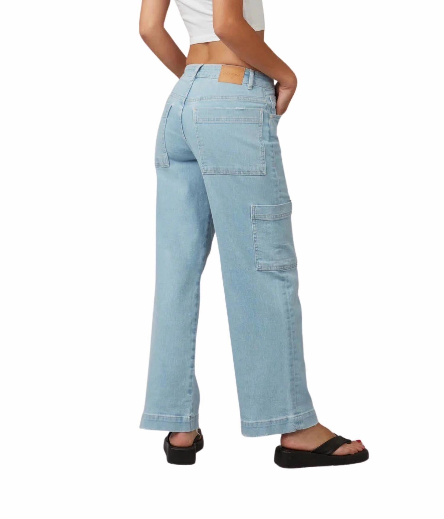Phoenix- Cs Cargo Jeans In Sky Blue