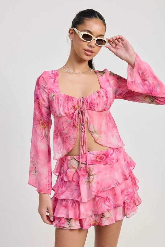 Pink Sangria Blouse