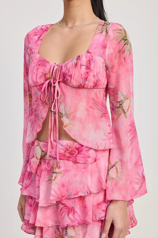Pink Sangria Blouse