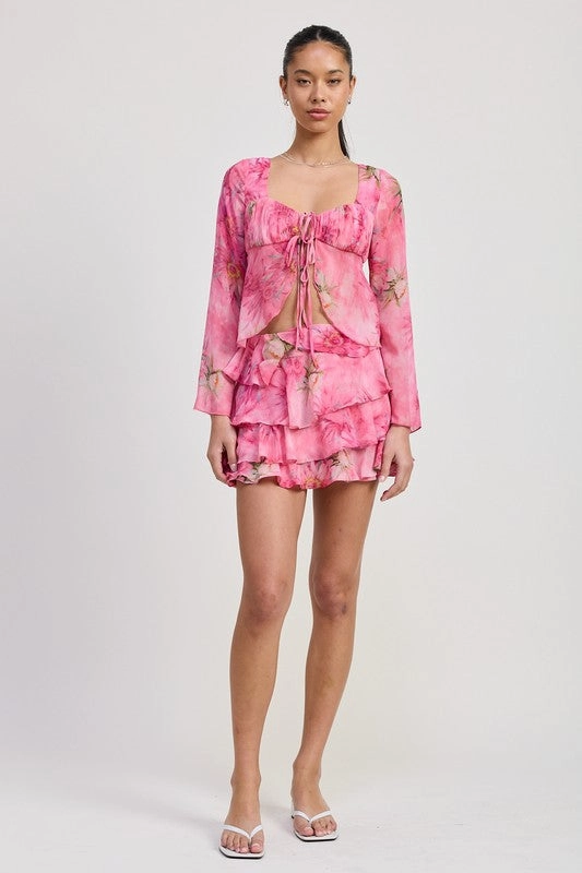 Pink Sangria Blouse
