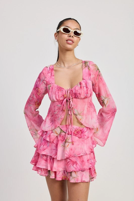 Pink Sangria Blouse