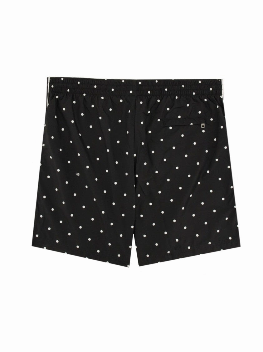 Polka Dot Print Swimsuit