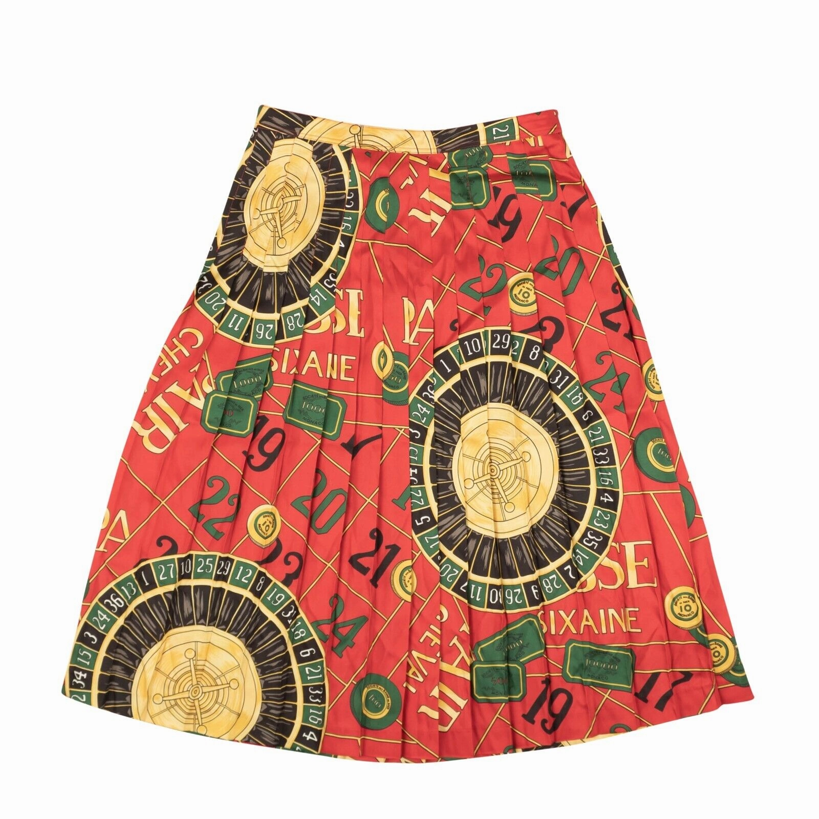 Polo By Ralph Lauren Pleated Reissue Print Long Skirt - Red