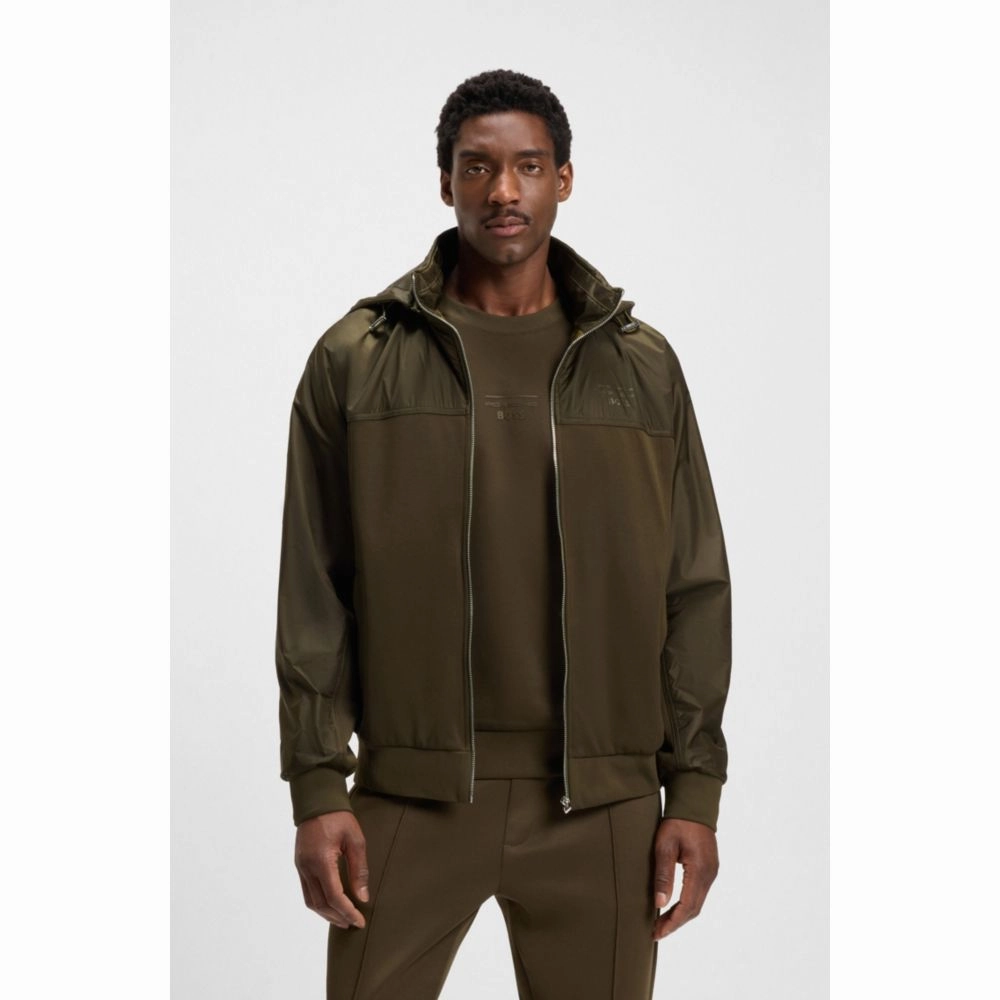 Porsche x  hoodie with two-way zip