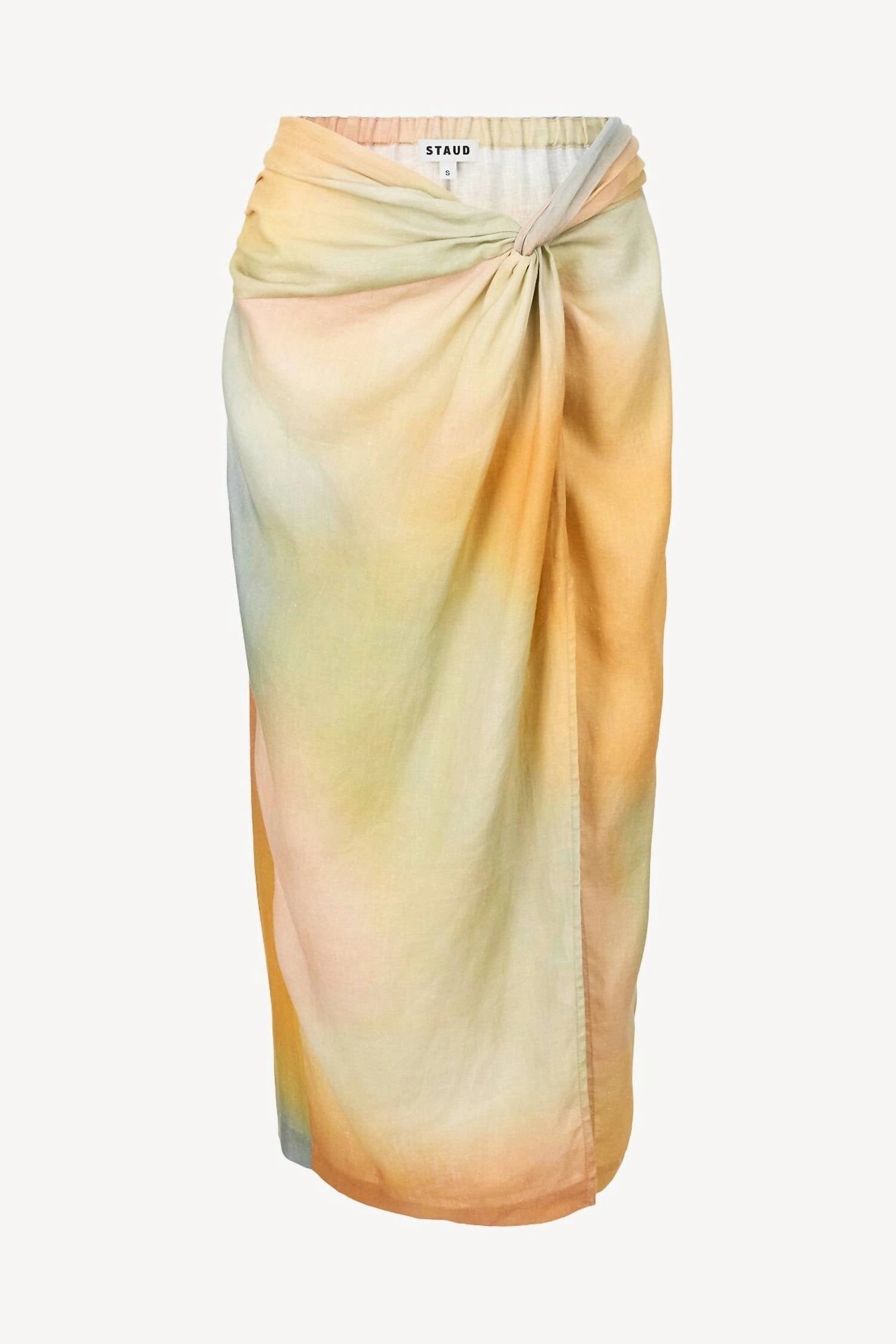 Porto Line Skirt In Pastel Clouds