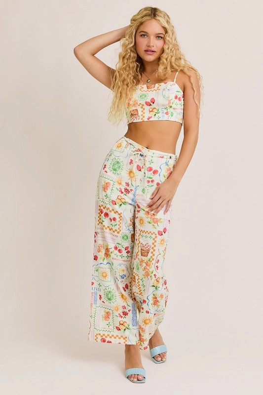 Portofino Summer Market Linen Pants