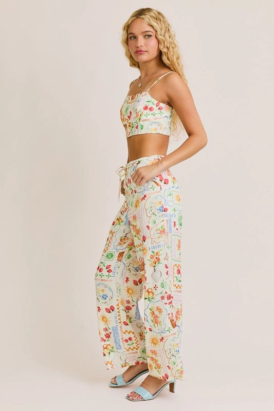 Portofino Summer Market Linen Pants