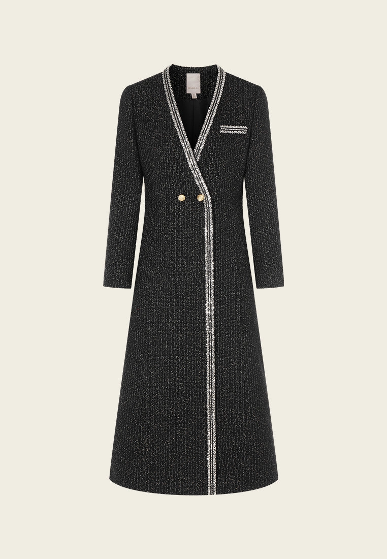 Prestige Double-breasted Maxi Coat
