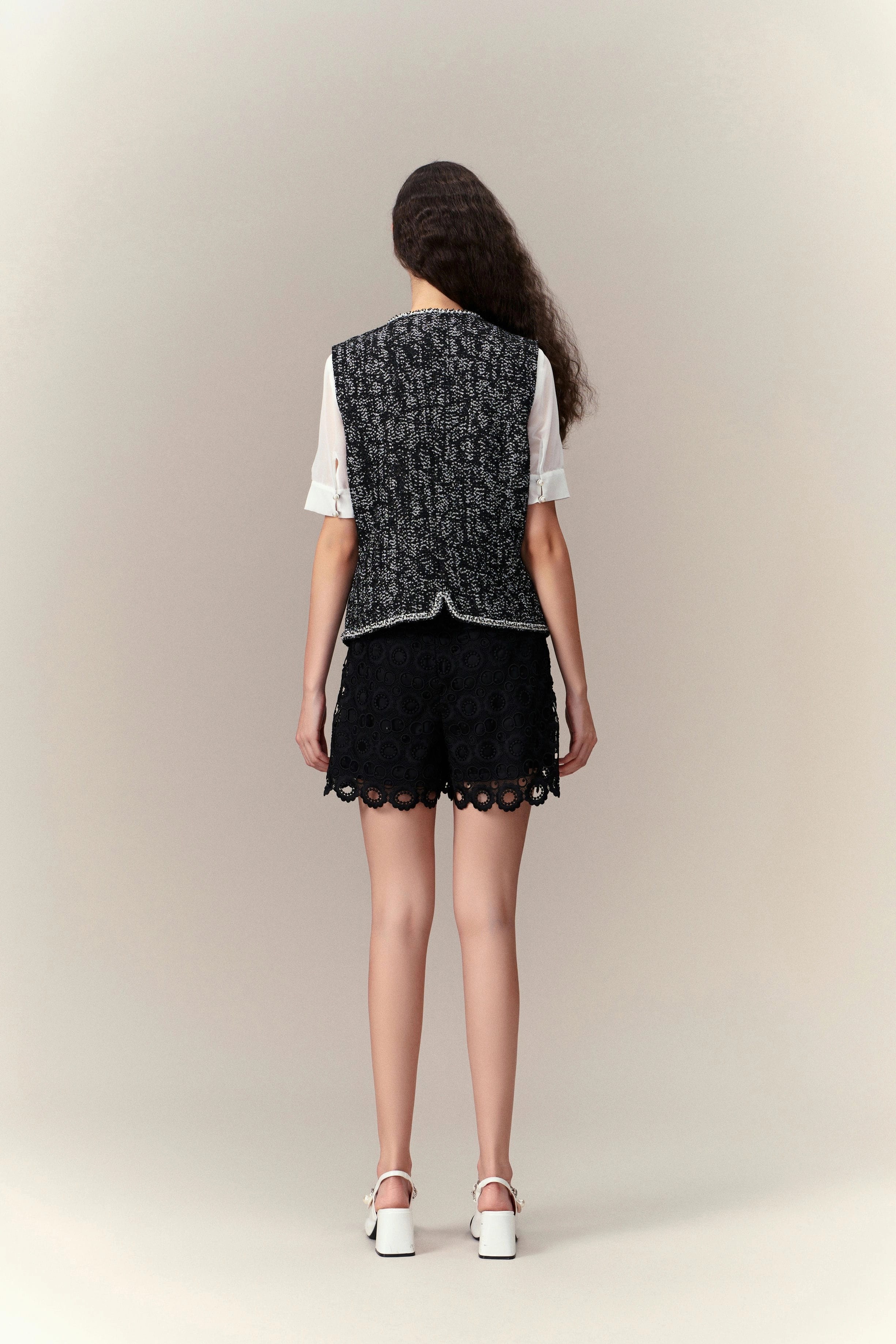 Prestige Patch-pocket Tweed Vest
