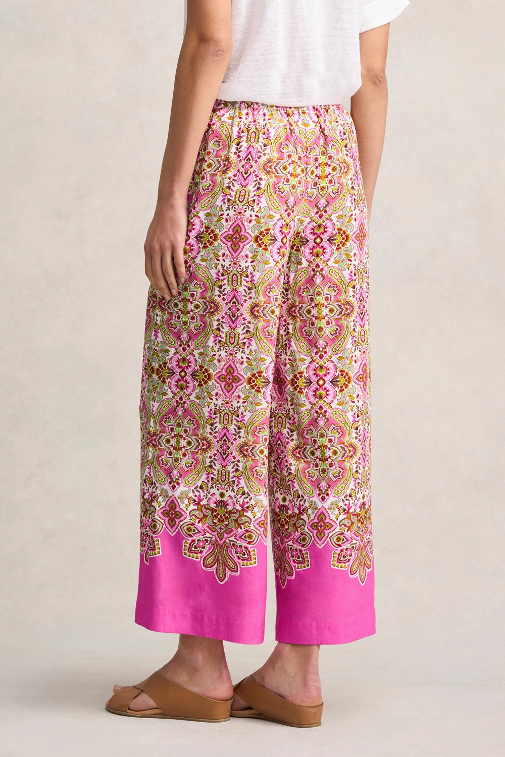 Printed 7/8 Pant - Moroccan Tile Print