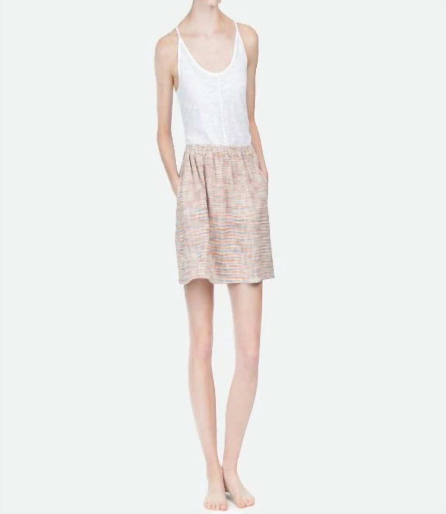 Pull On Skirt In Newport