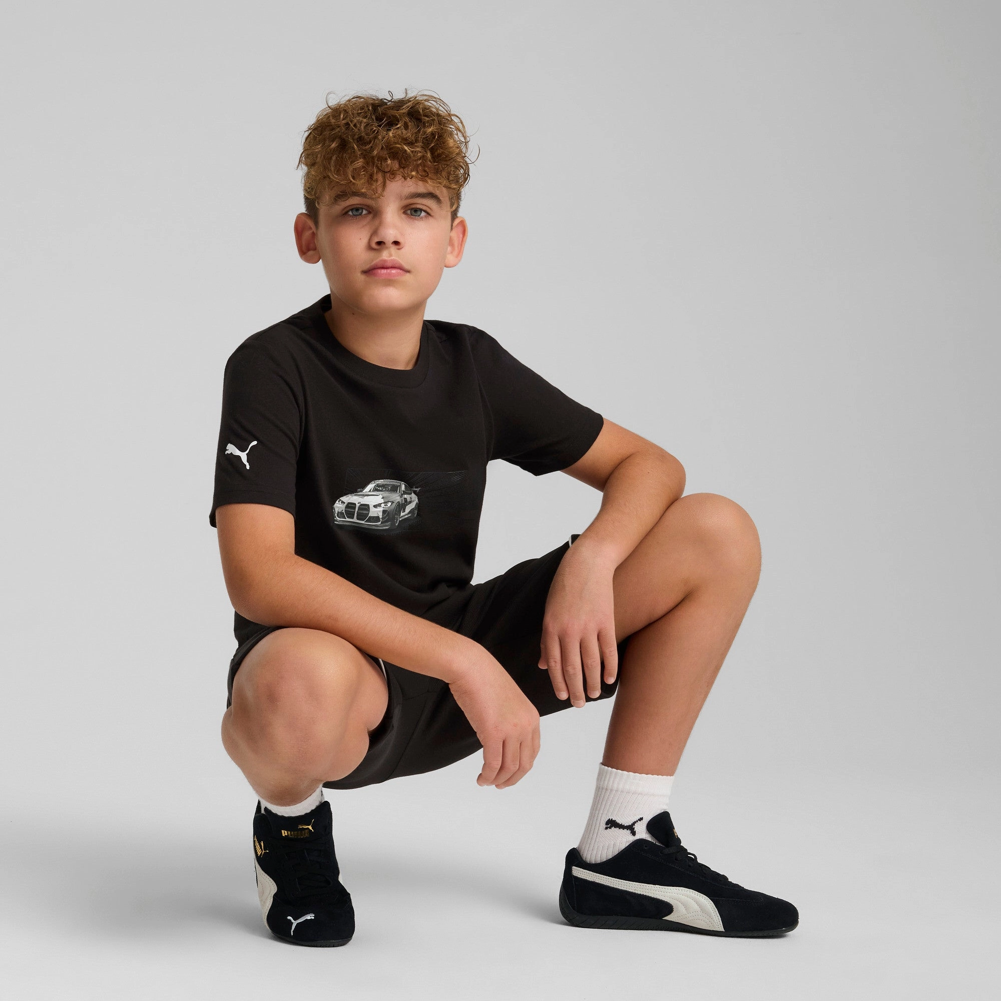PUMA Big Kids' BMW Motorsport Car Graphic Tee