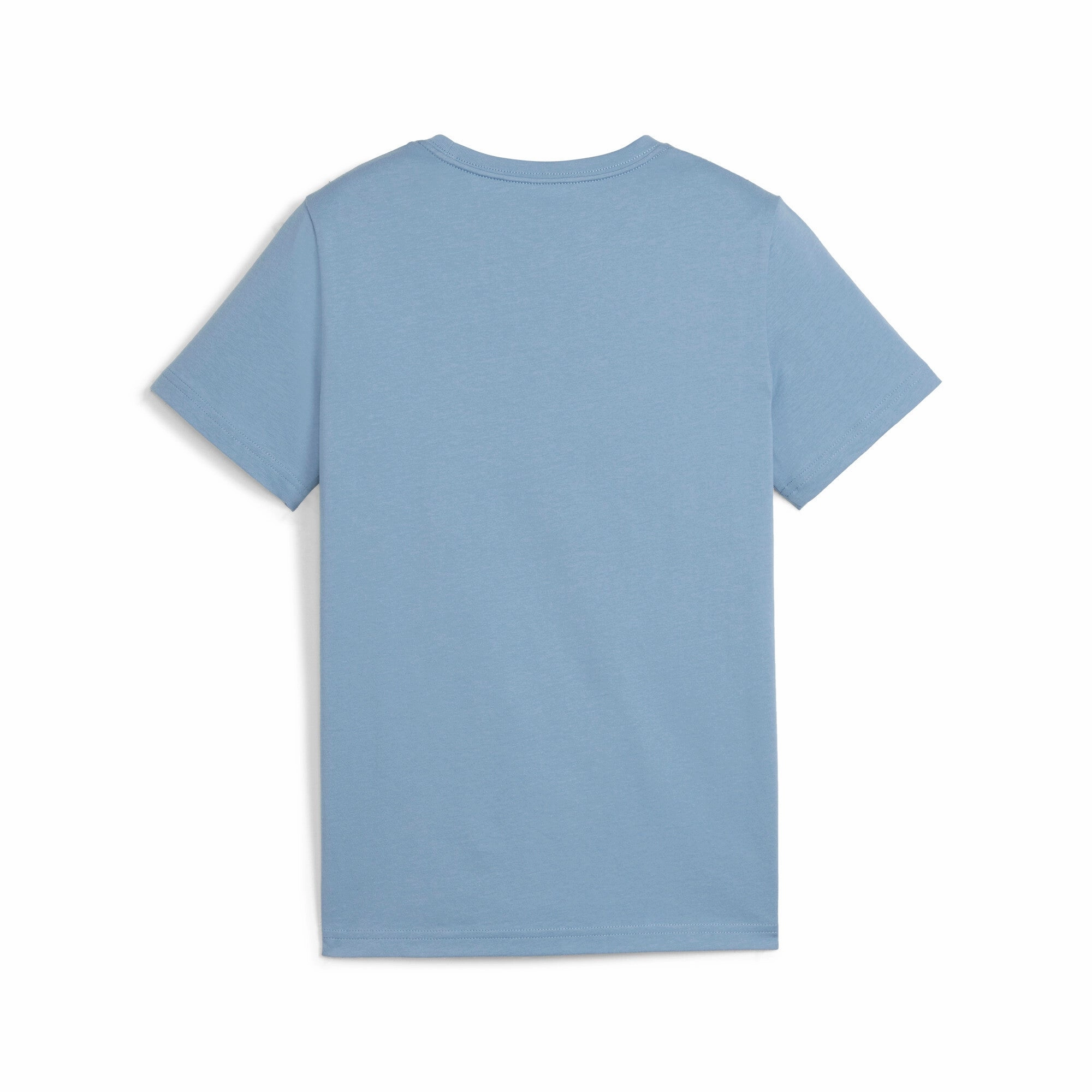 PUMA Big Kids' Essentials  Two-Tone Logo Tee