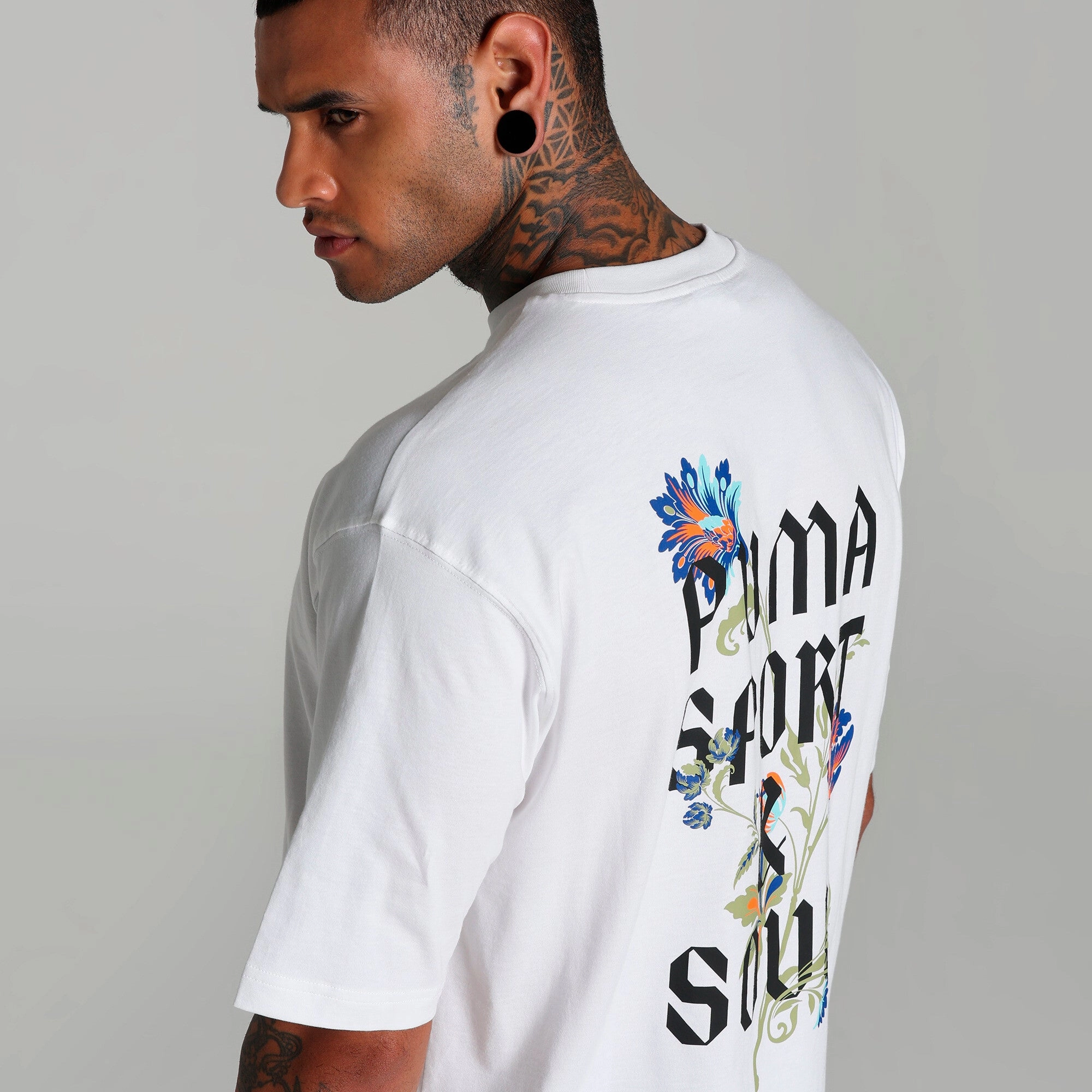 PUMA Floral Sport Men's Boxy Tee