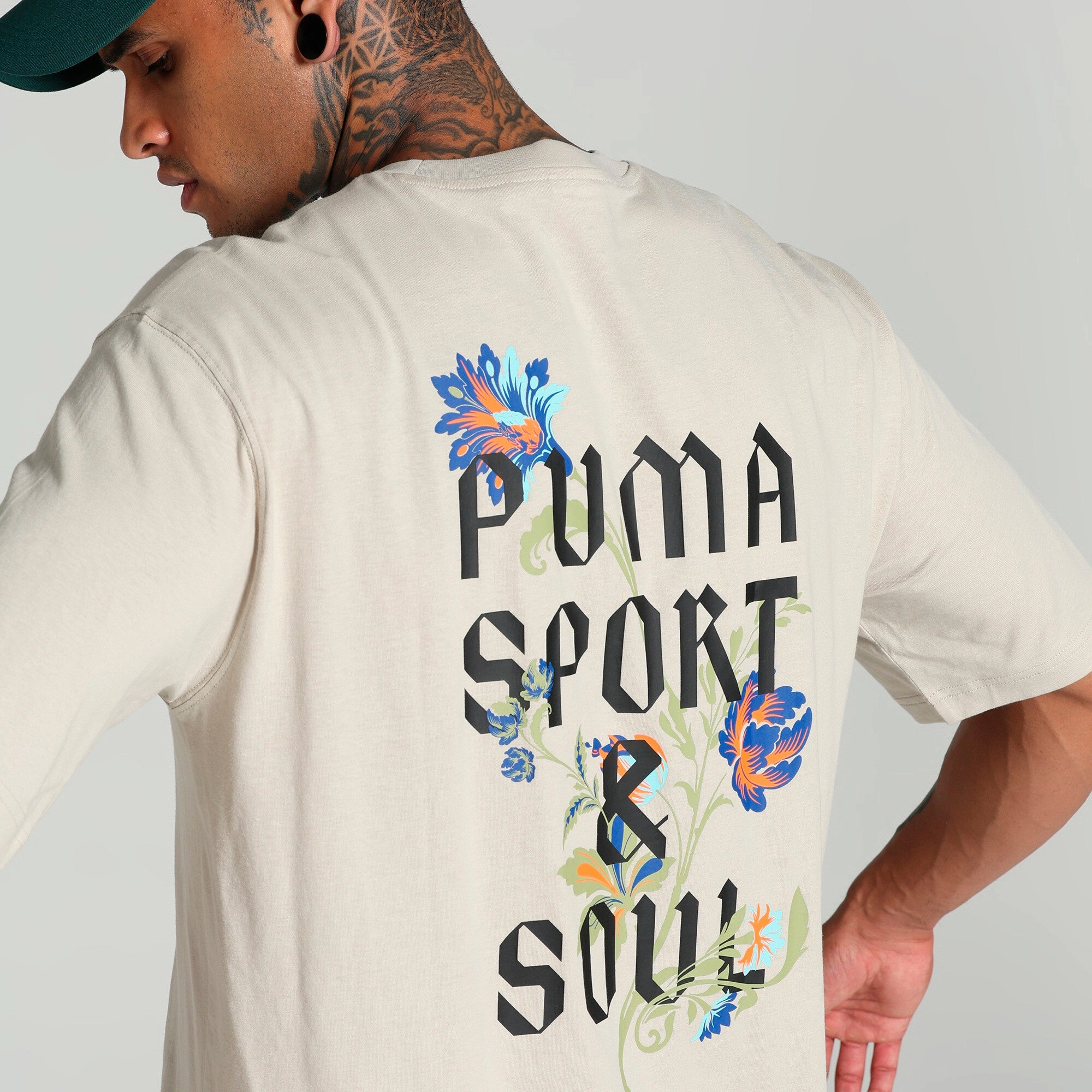 PUMA Floral Sport Men's Boxy Tee
