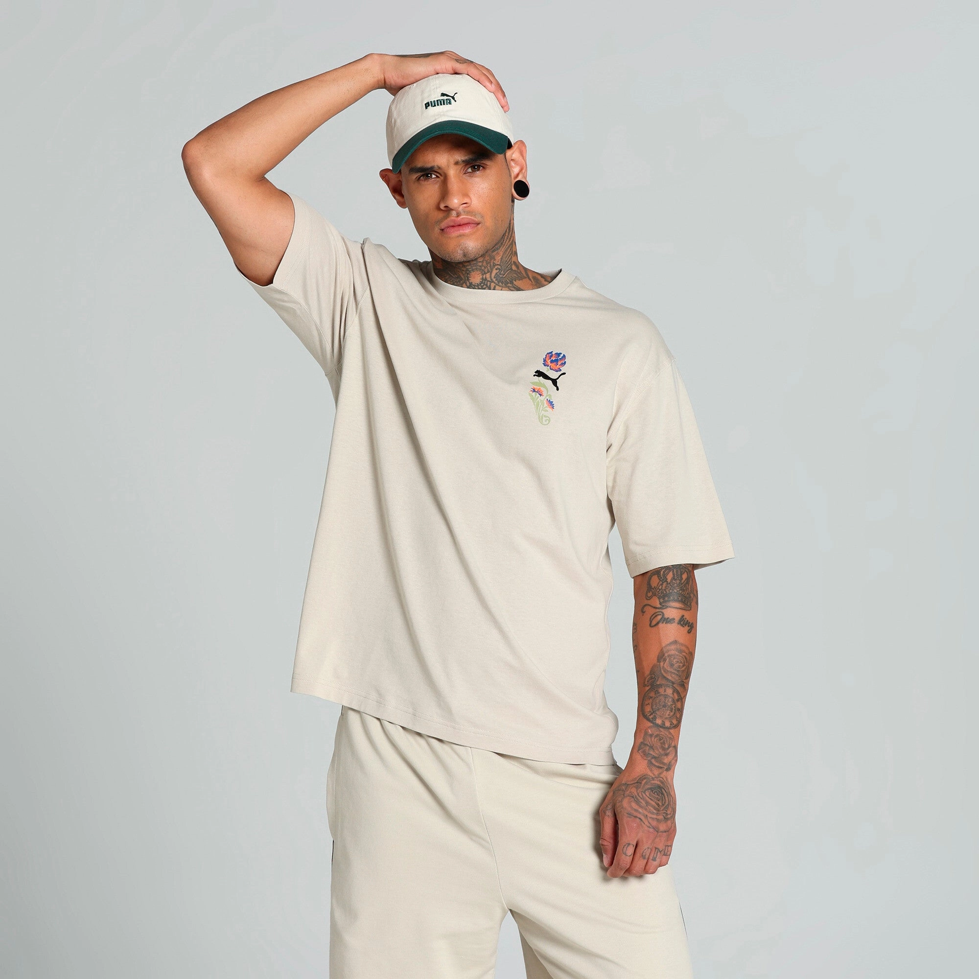 PUMA Floral Sport Men's Boxy Tee