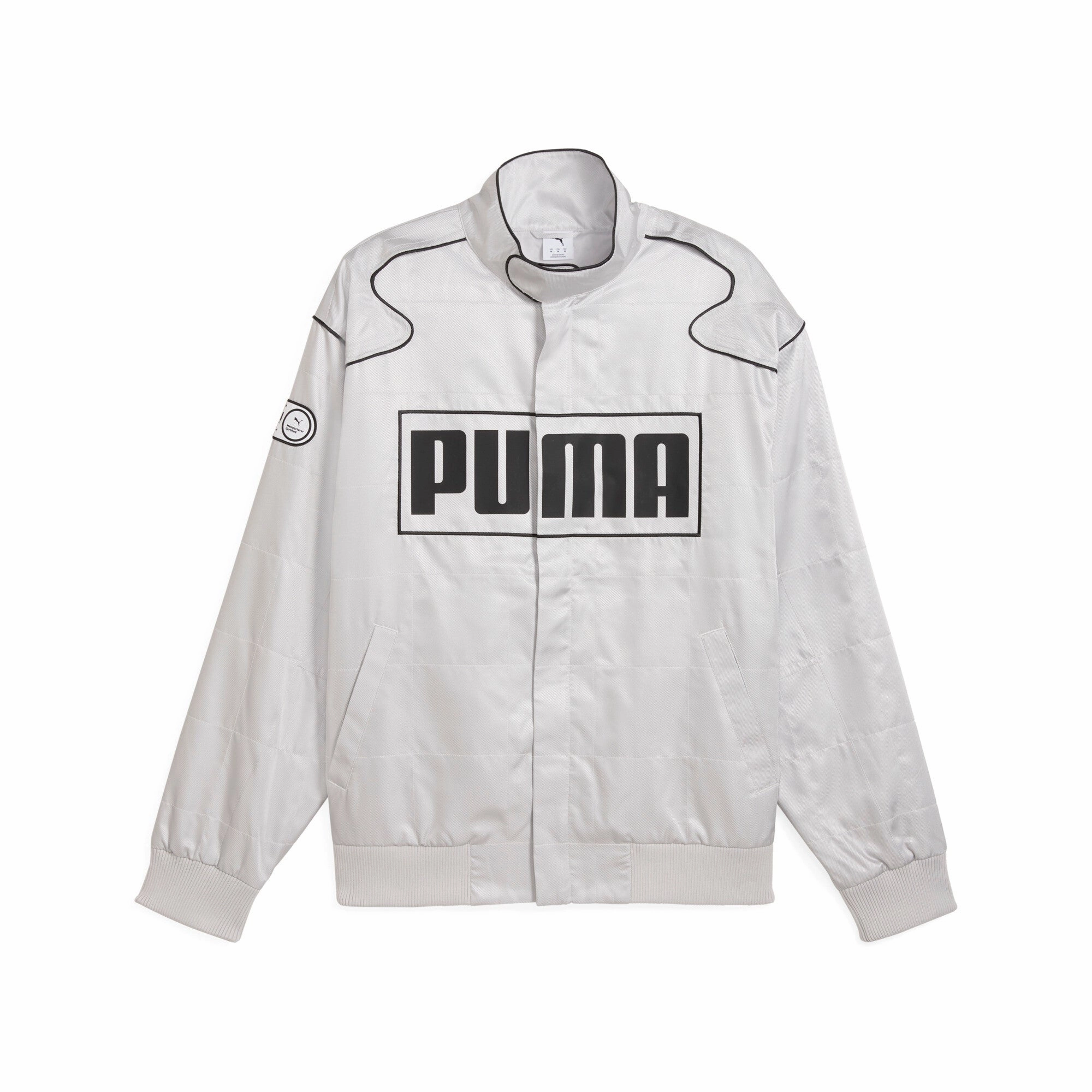 PUMA Men's ARCHIVE SEASONAL Relaxed Racer Jacket