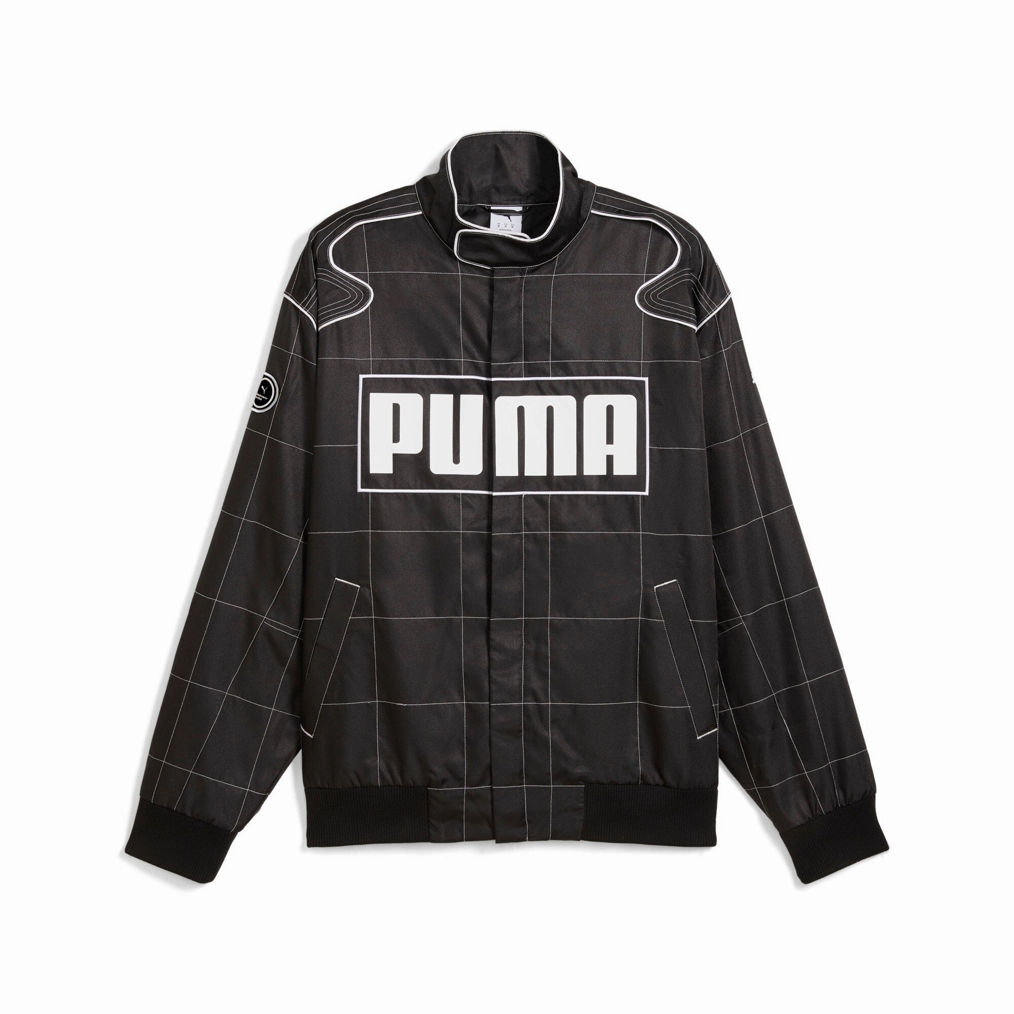 PUMA Men's ARCHIVE SEASONAL Relaxed Racer Jacket