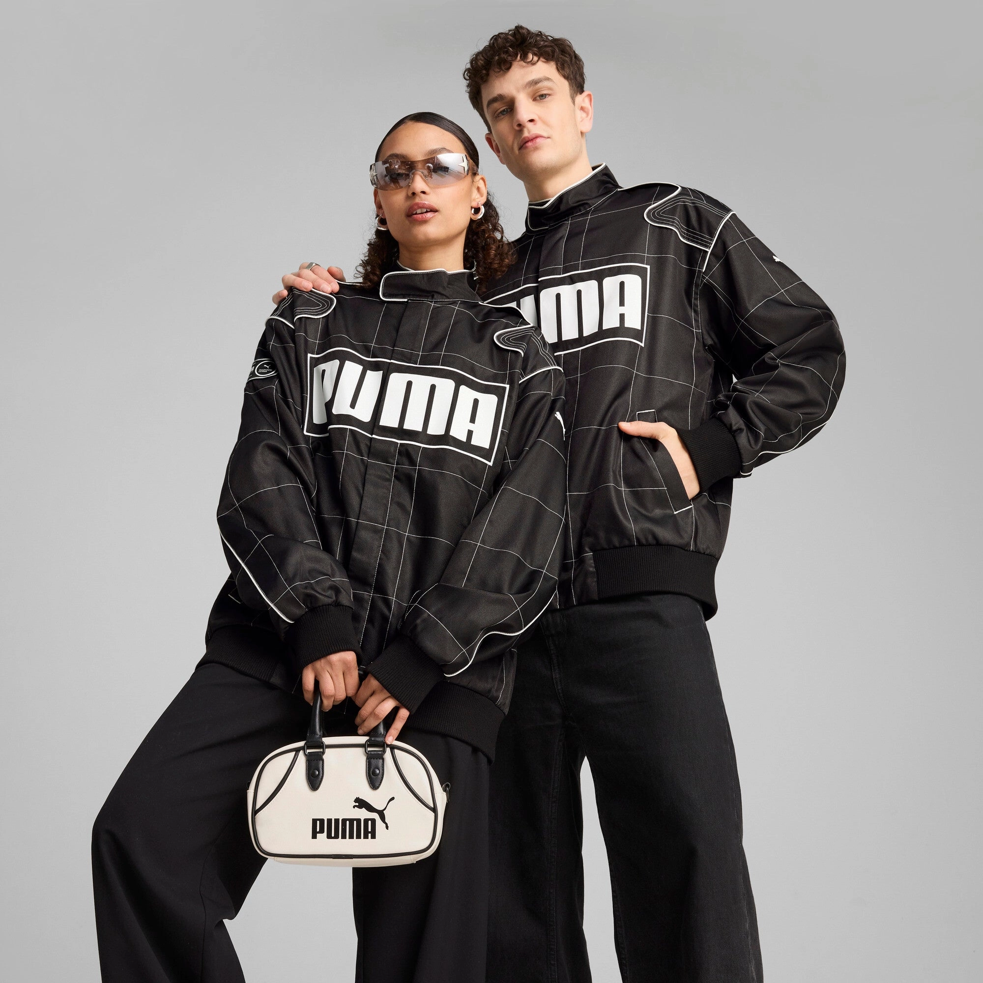PUMA Men's ARCHIVE SEASONAL Relaxed Racer Jacket