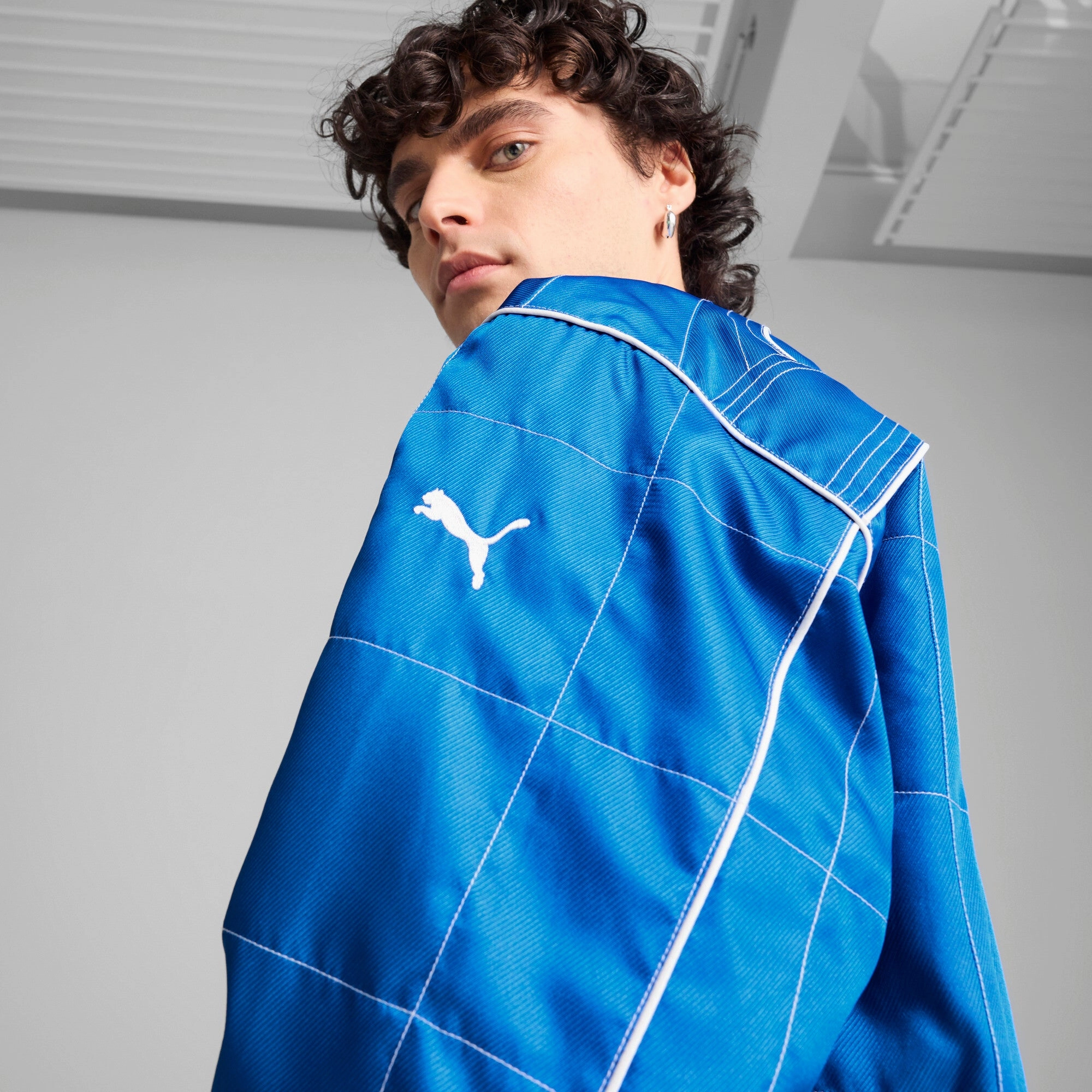 PUMA Men's ARCHIVE SEASONAL Relaxed Racer Jacket